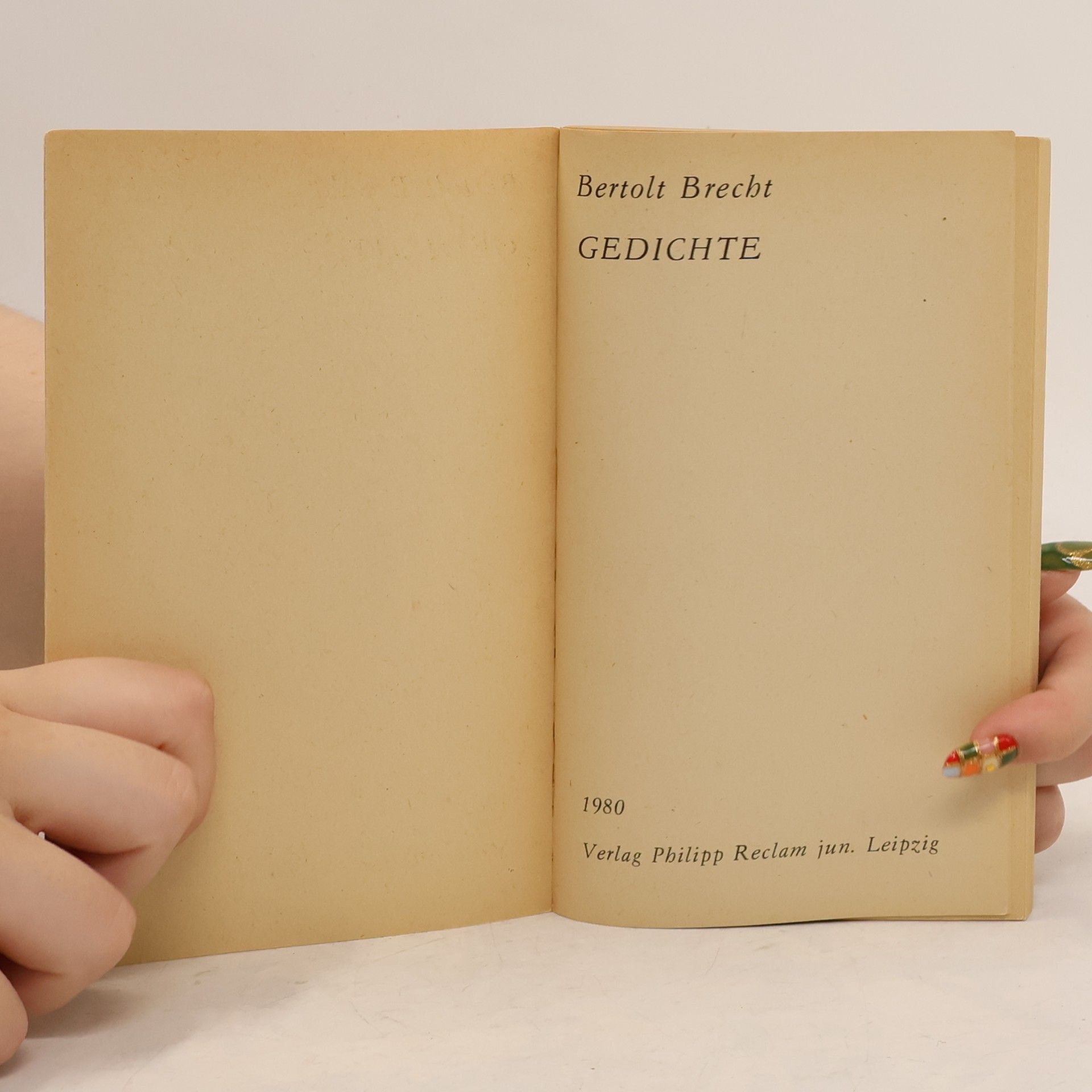 Bertolt Brecht Gedichte