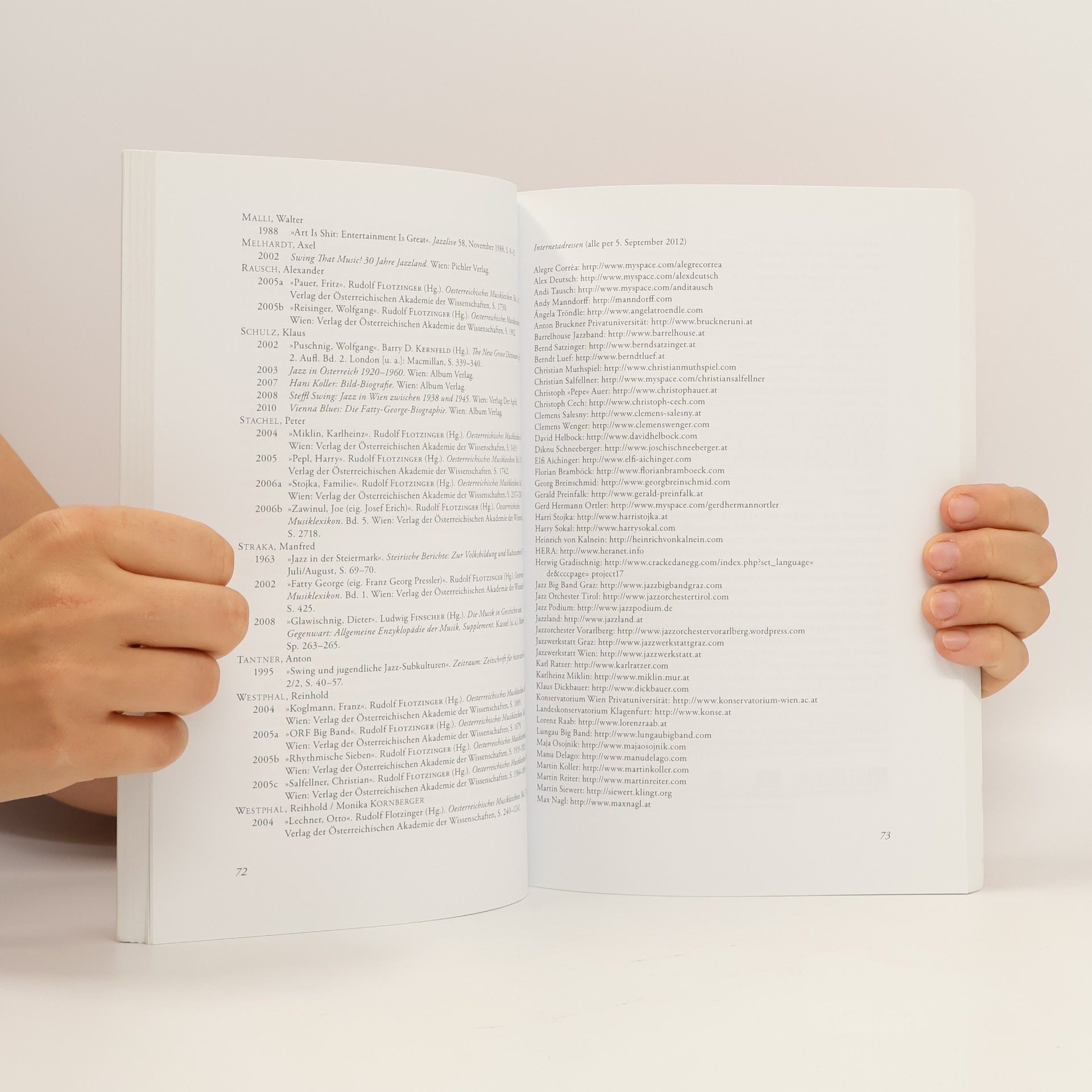 Jazzforschung = Jazz Research 44: 2012