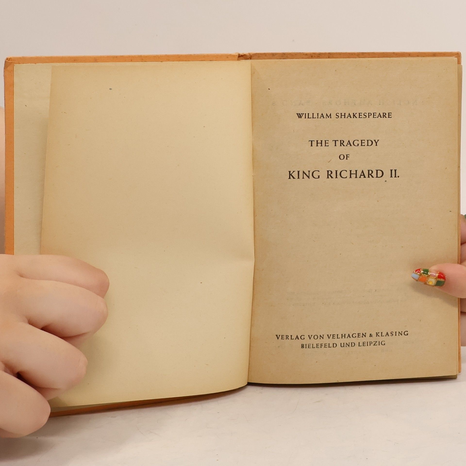 William Shakespeare King Richard II