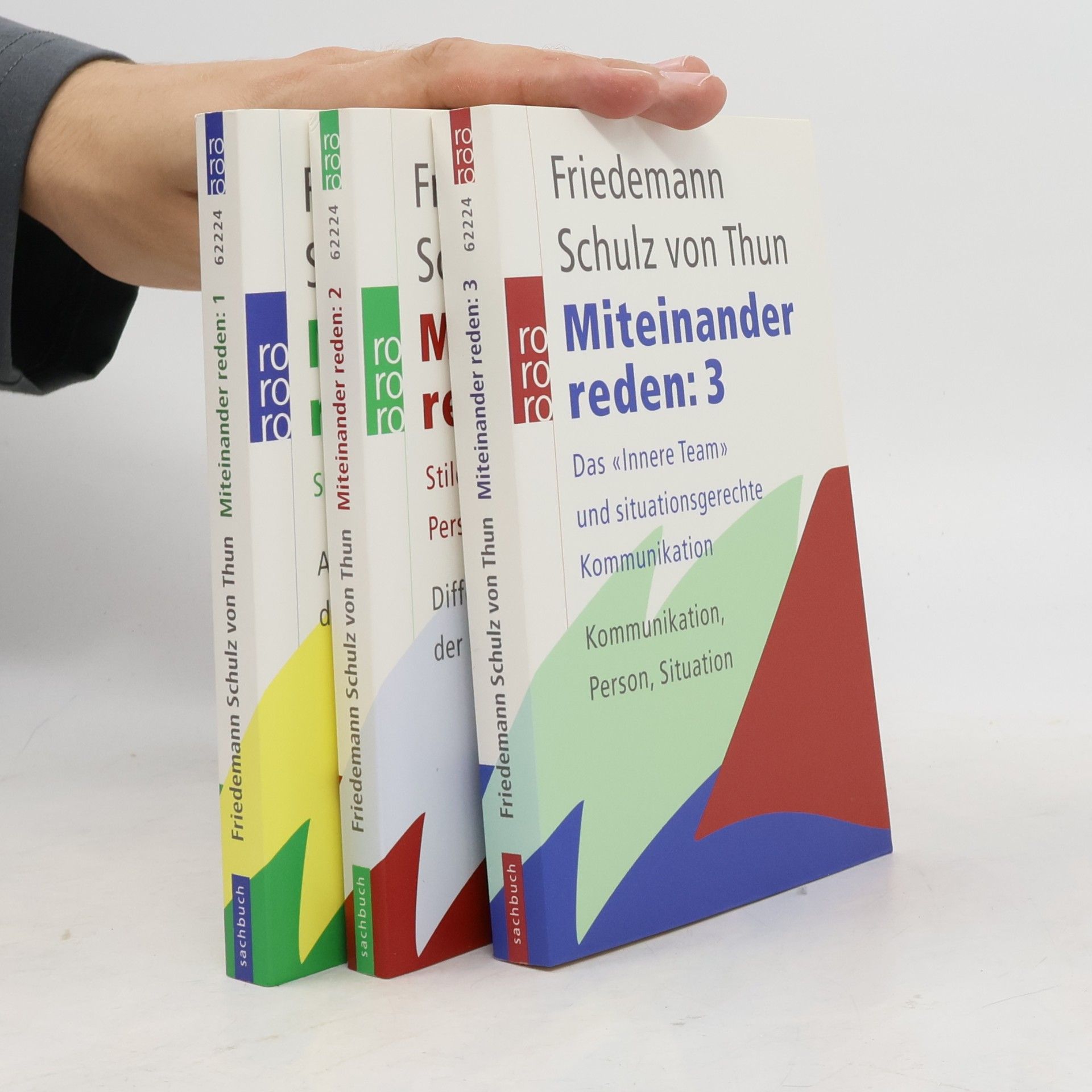 Friedemann Schulz von Thun Miteinander reden 1-3