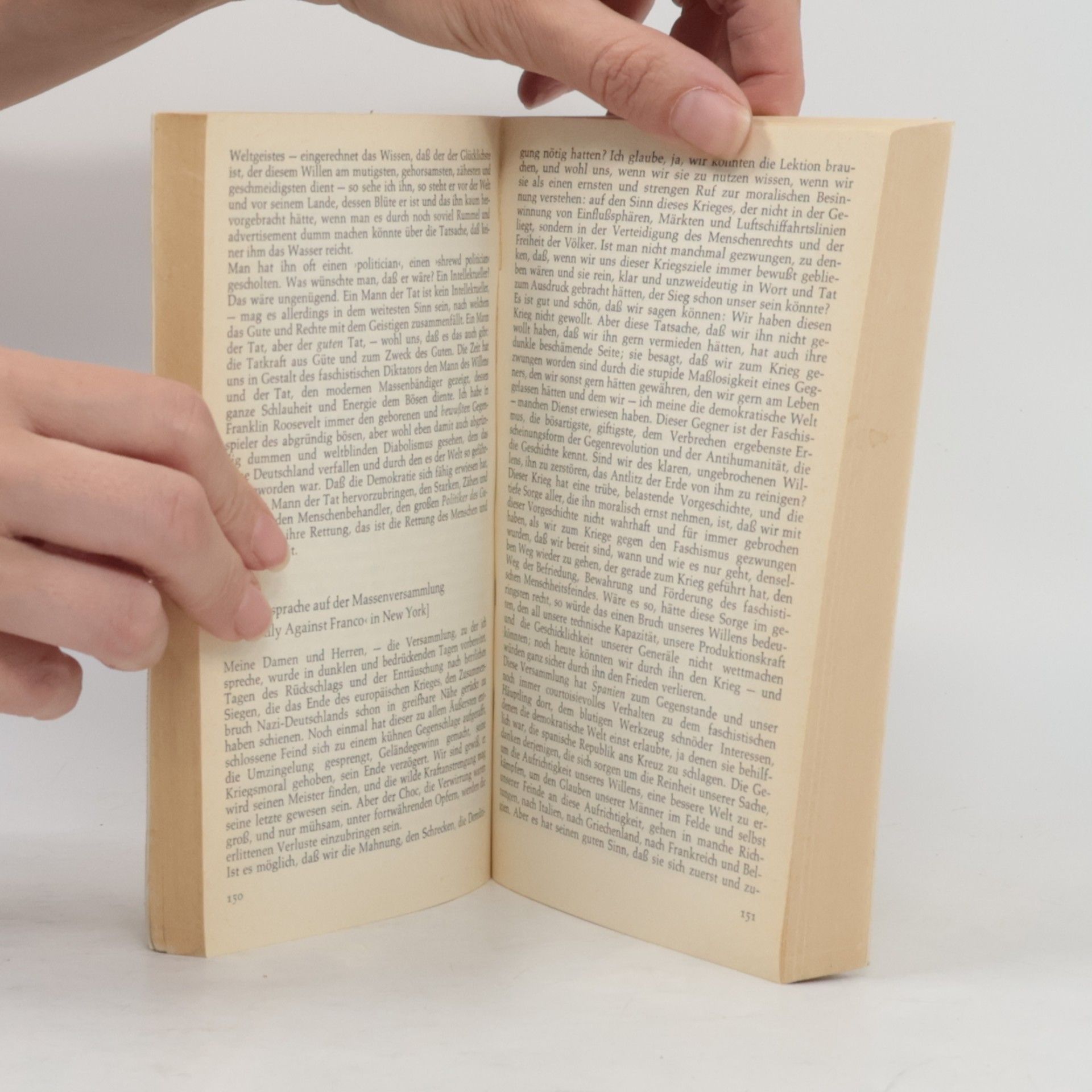 Thomas Mann Politische Schriften und Reden 3