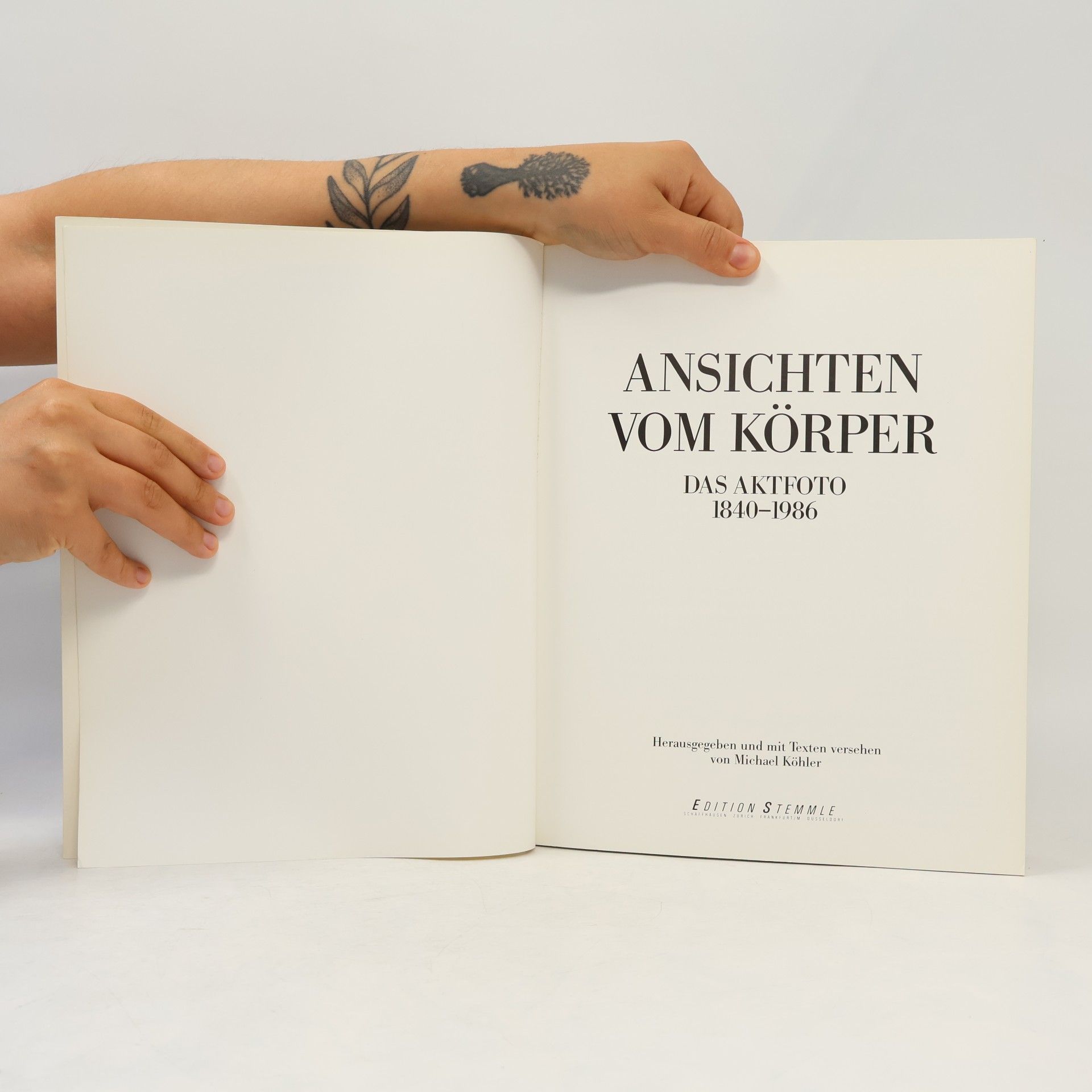 Michael Köhler Ansichten vom Körper