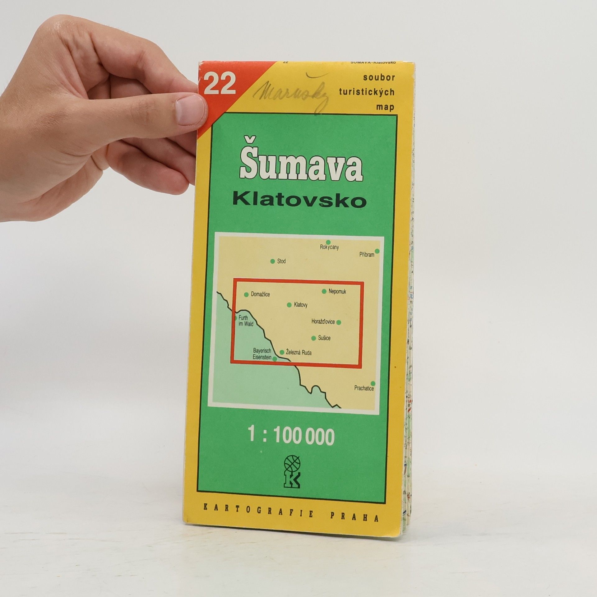 Kartografie Praha Šumava - Klatovsko 1:100 000