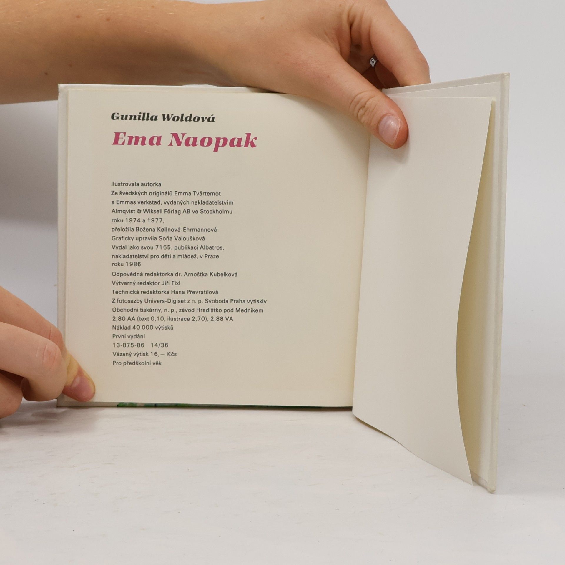 Gunilla Wolde Ema Naopak