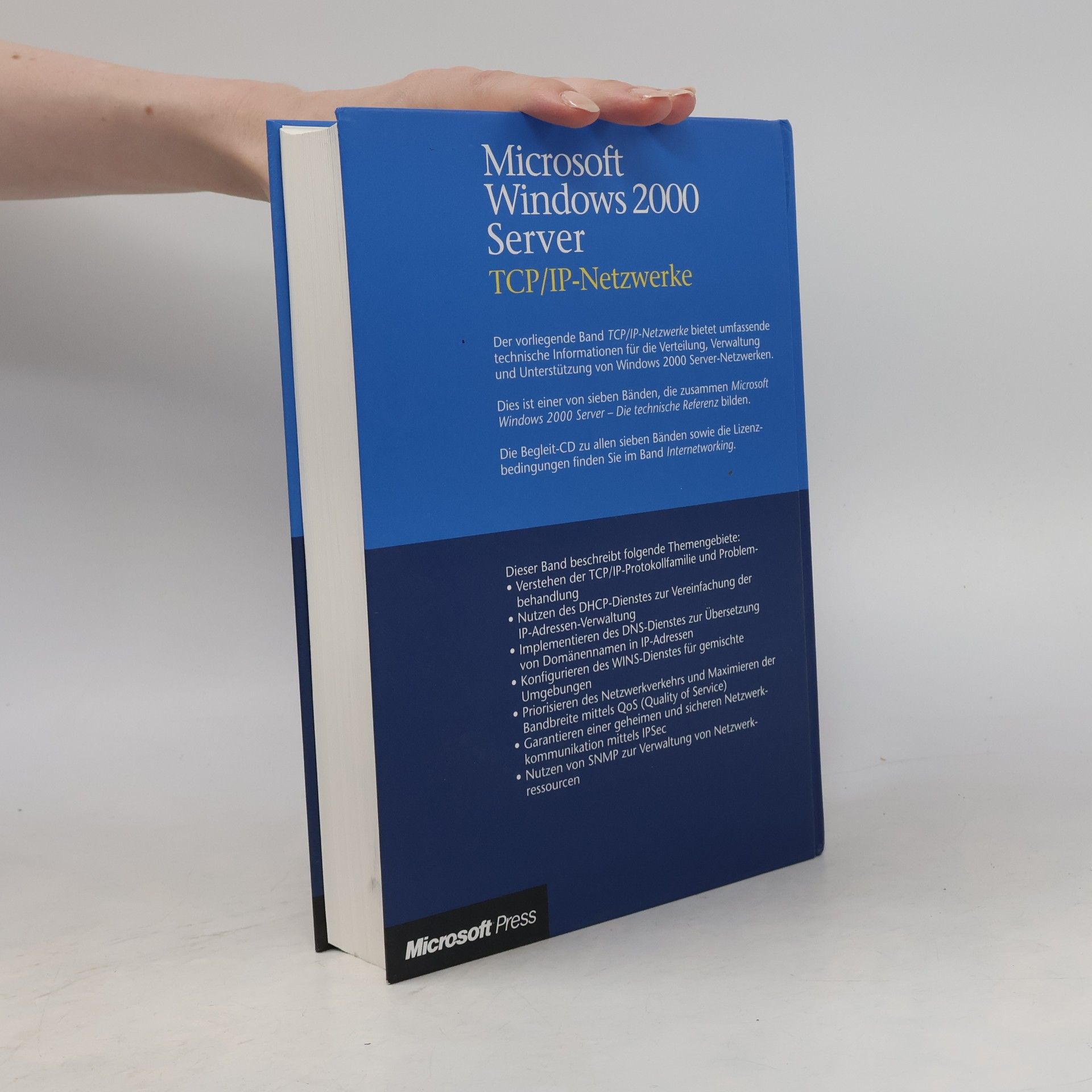 Various authors Microsoft Windows 2000 Server - die technische Referenz