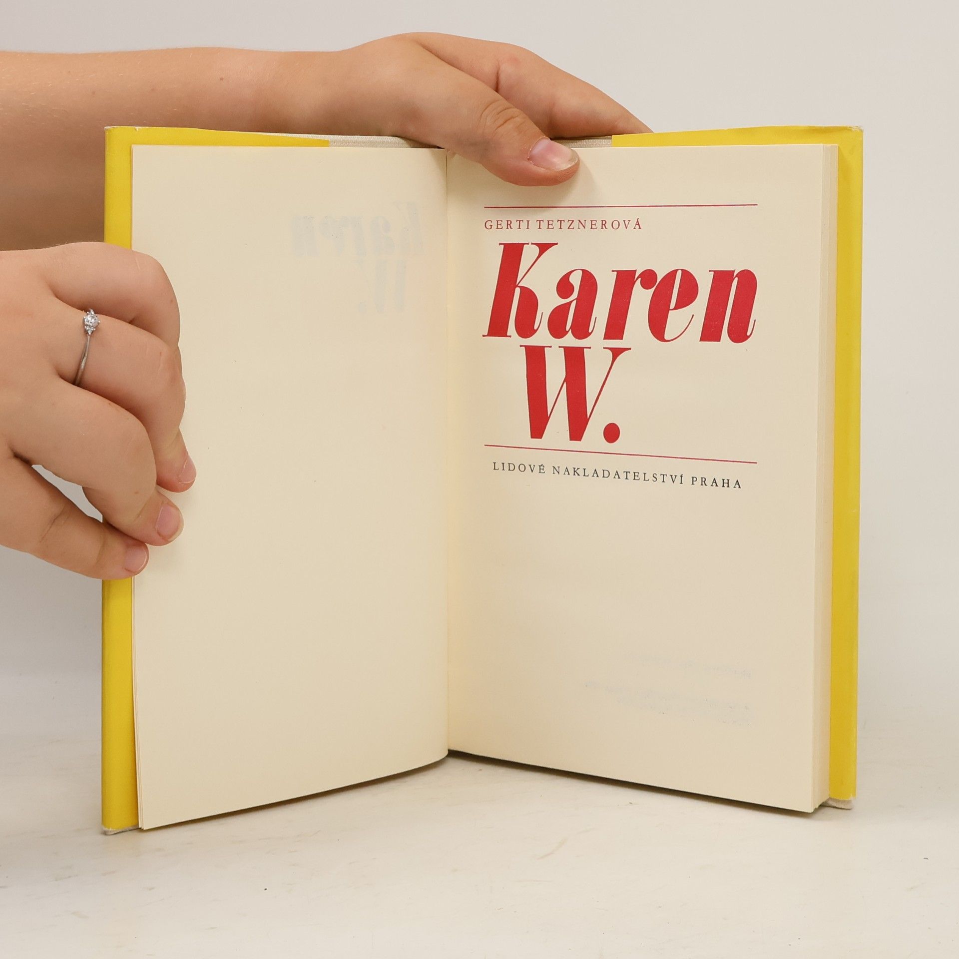 Gerti Tetzner Karen W.