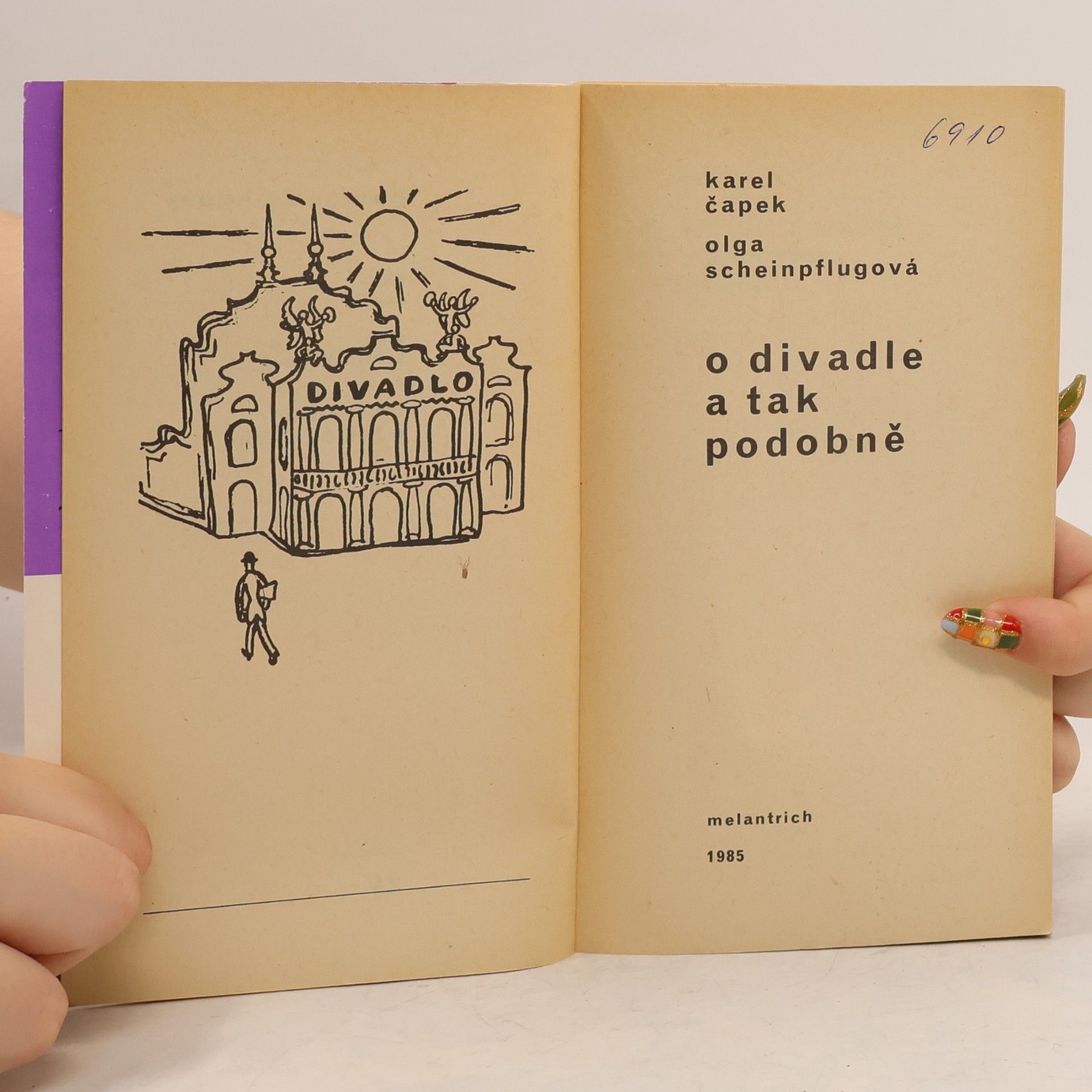 Karel Čapek O divadle a tak podobně