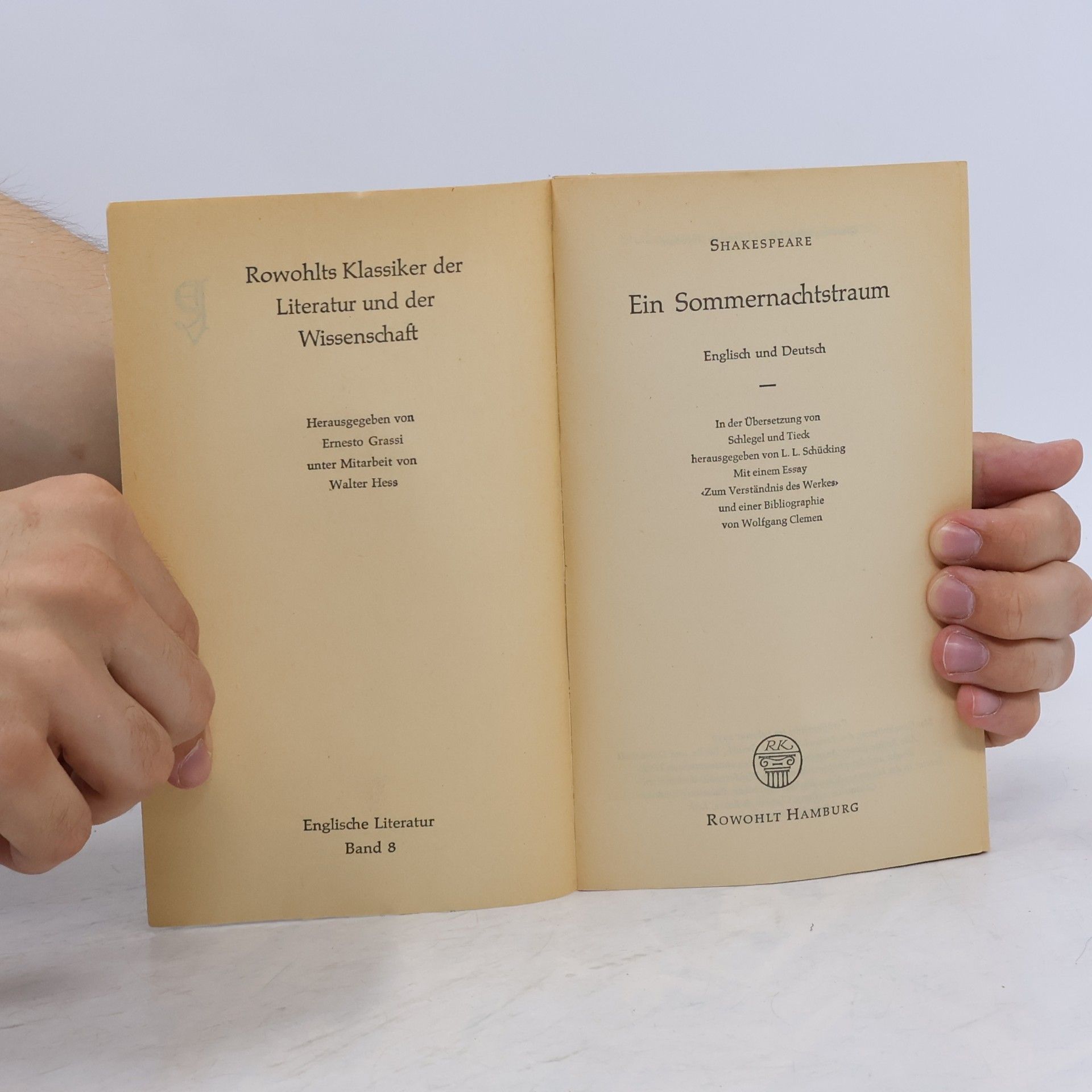 William Shakespeare Ein Sommernachtstraum