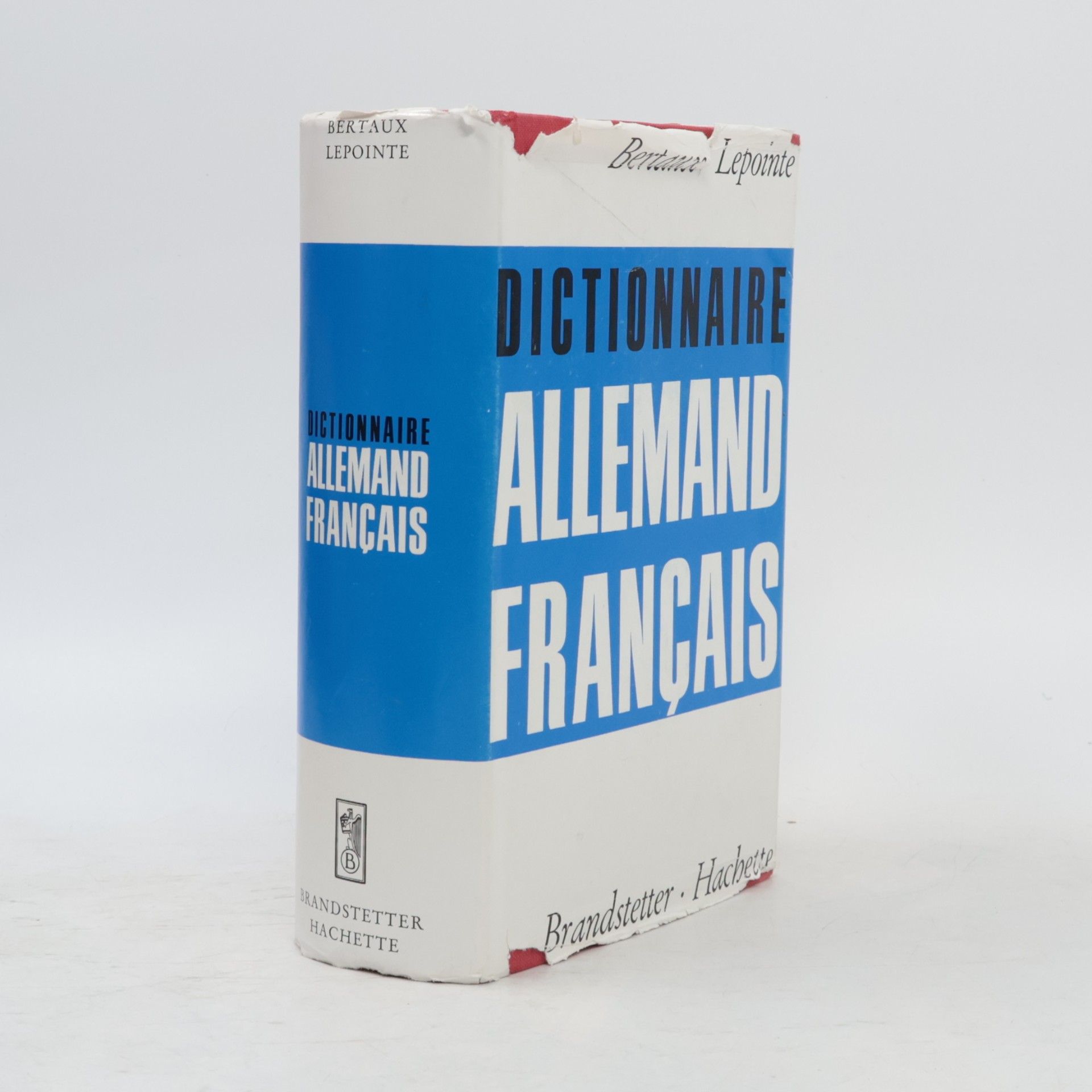 F. Bertaux Dictionnaire allemand-français,