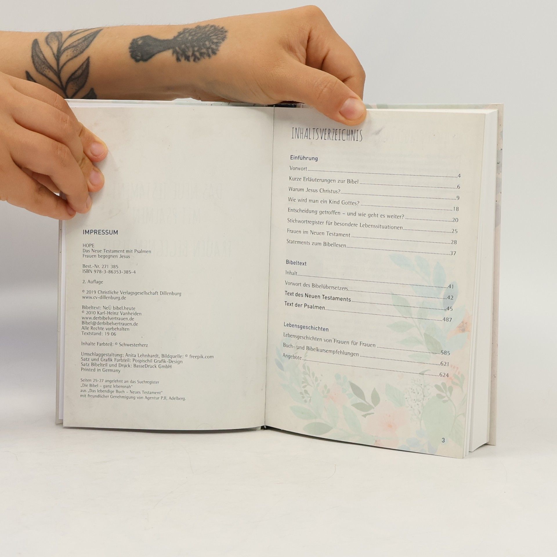 Autores varios Bibel \"Hope\"