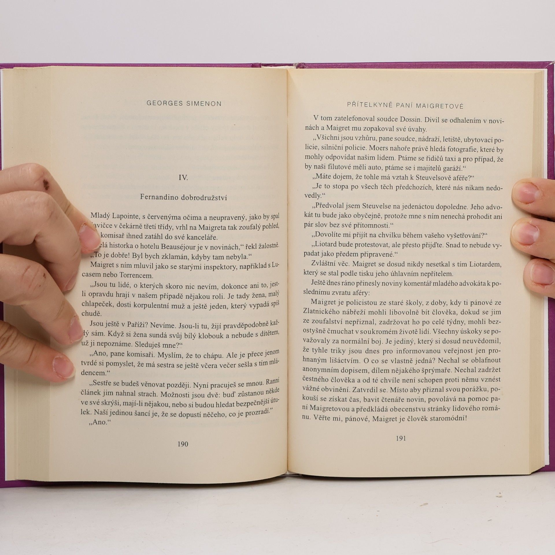 Georges Simenon Můj přítel Maigret. Přítelkyně paní Maigretové