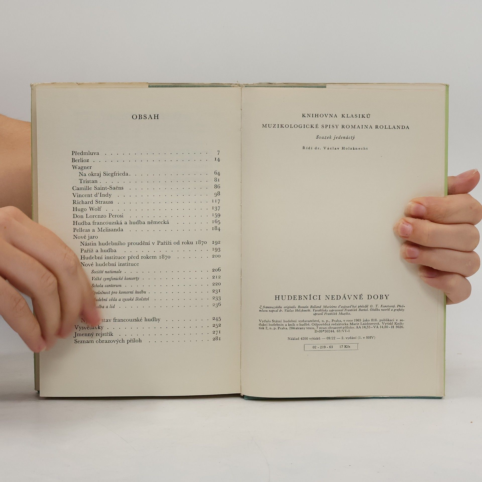 Romain Rolland Hudebníci nedávné doby