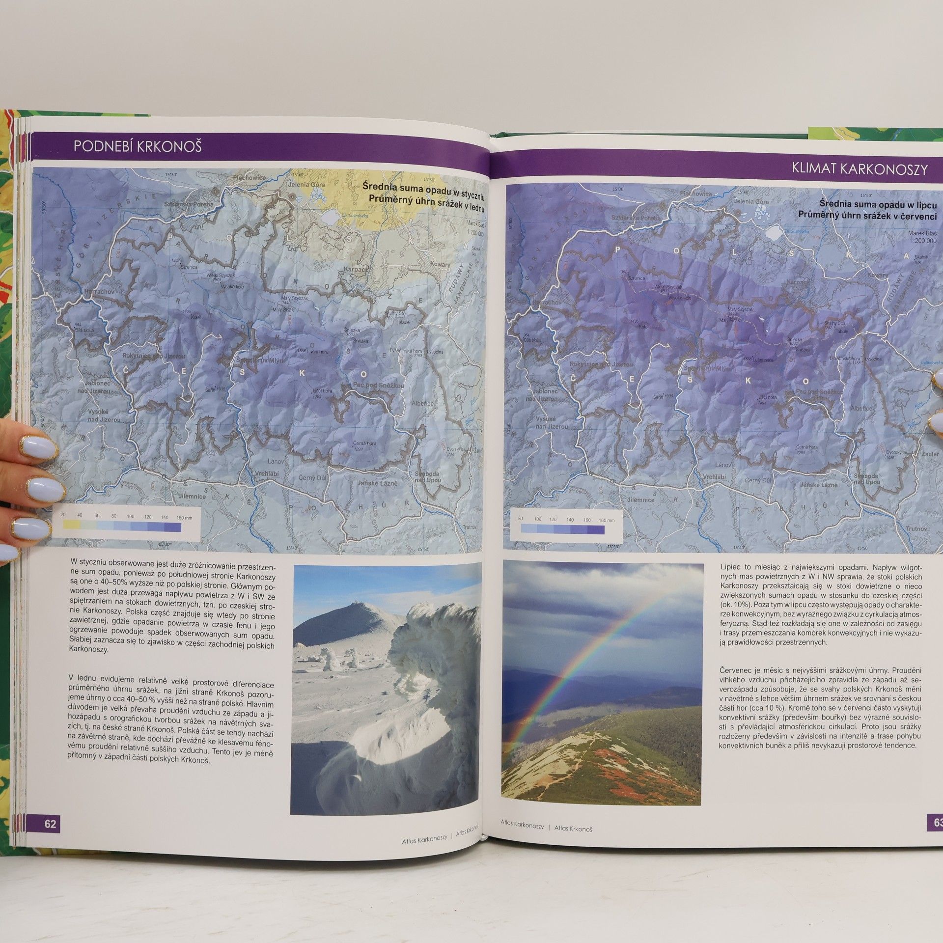Waldemar Alfred Spallek Atlas Krkonoš / Atlas Karkonoszy