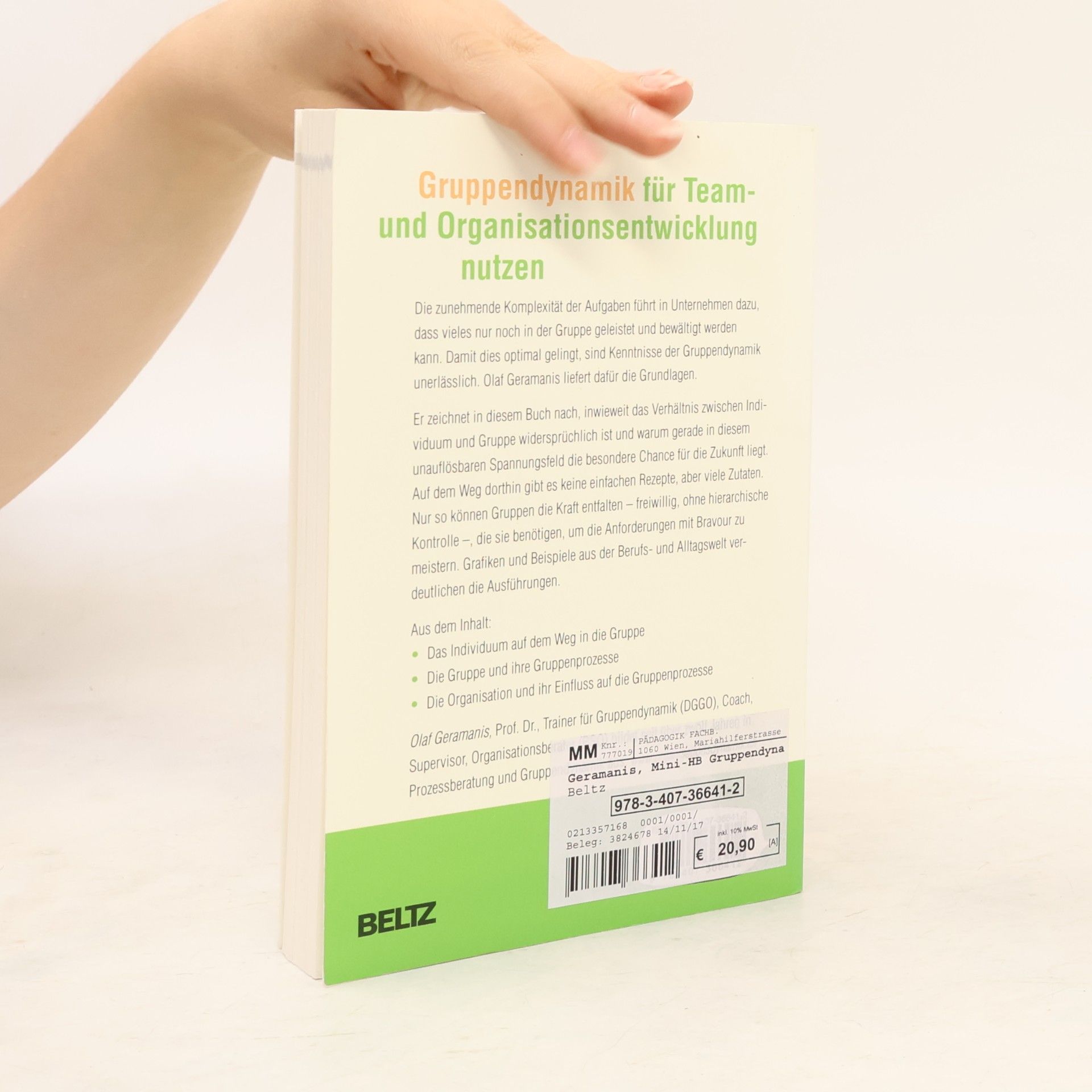 Olaf Geramanis Mini-Handbuch Gruppendynamik