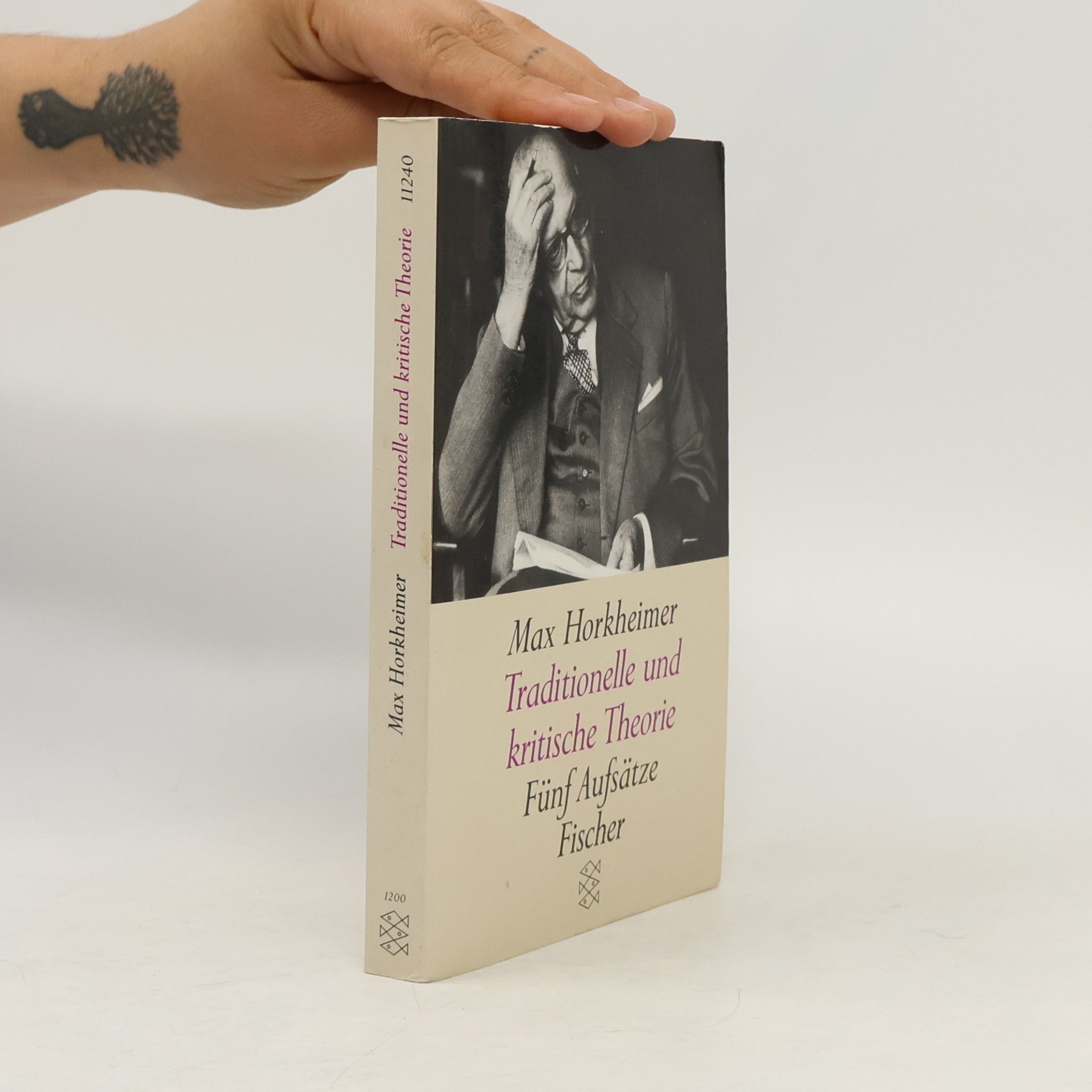 Max Horkheimer Traditionelle und kritische Theorie