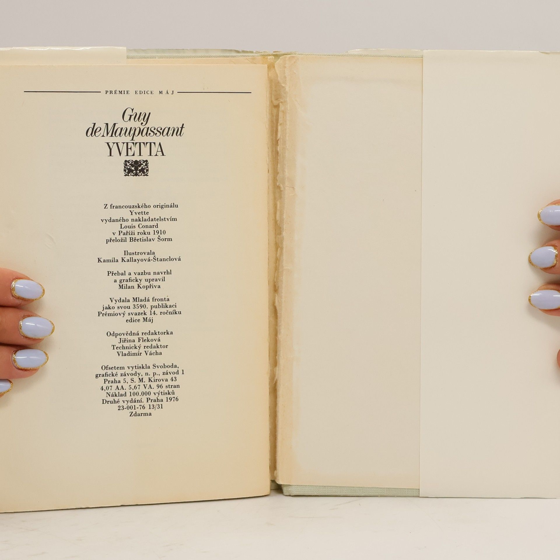 Guy de Maupassant Yvetta