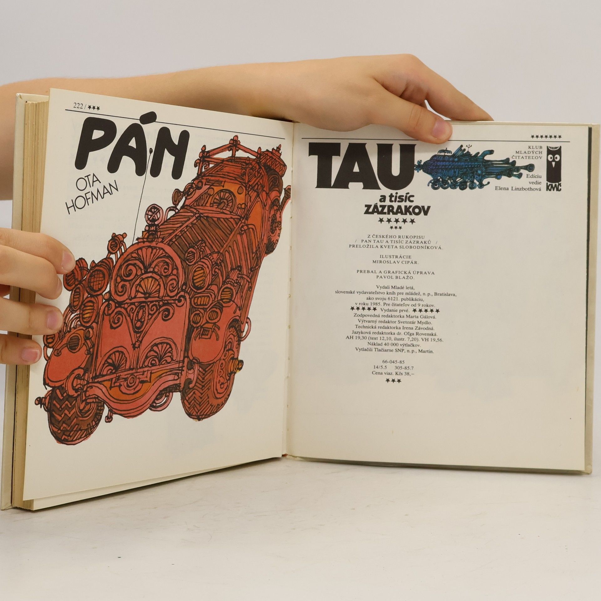 Ota Hofman Pán Tau a tisíc zázrakov