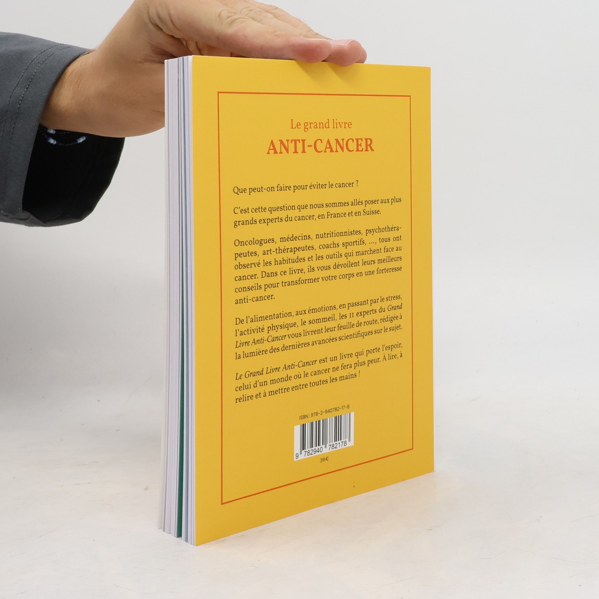 Antoine Demonceaux Le grand livre Anti-Cancer