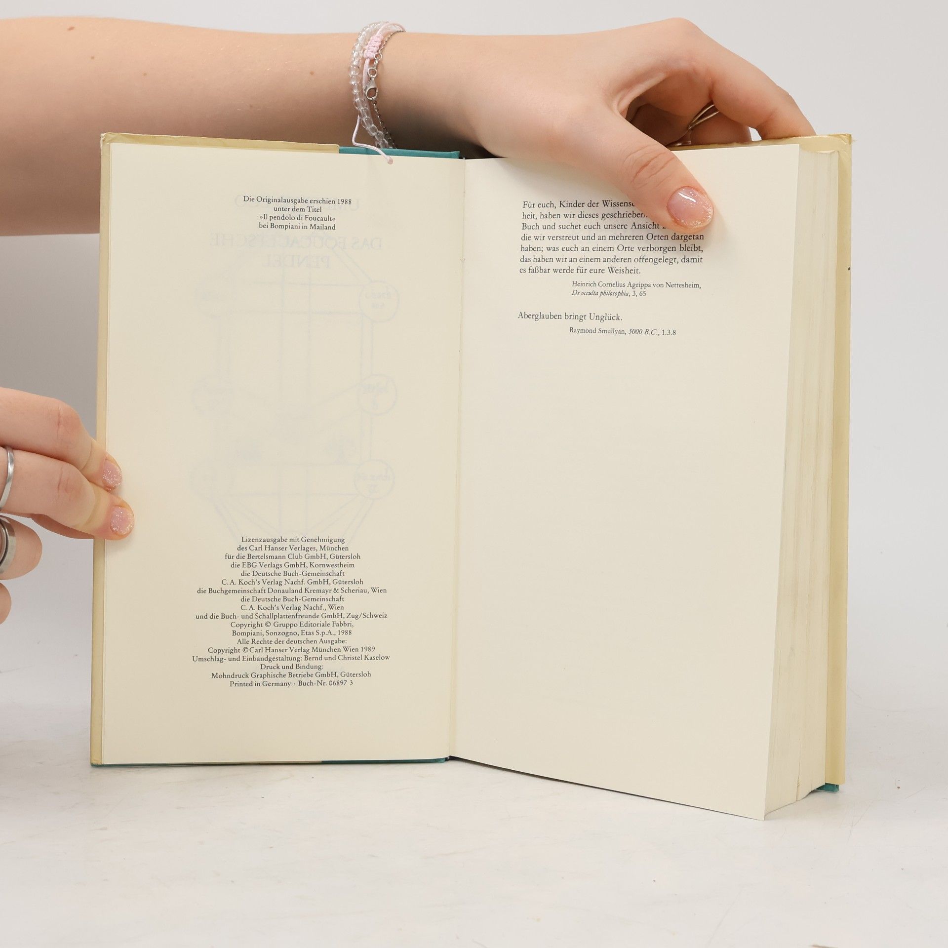 Umberto Eco Das Foucaultsche Pendel