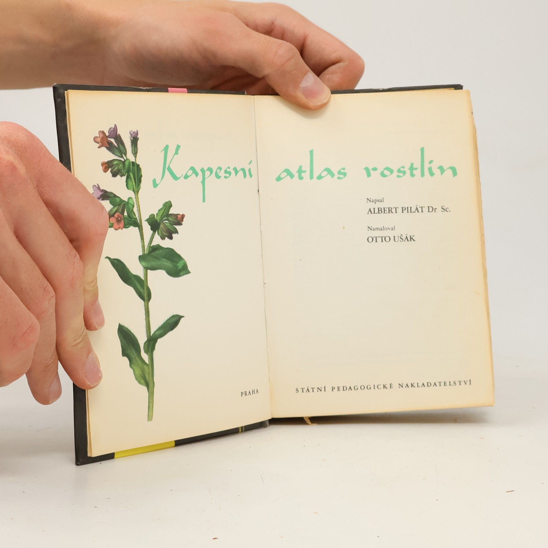 Otto Ušák Kapesní atlas rostlin
