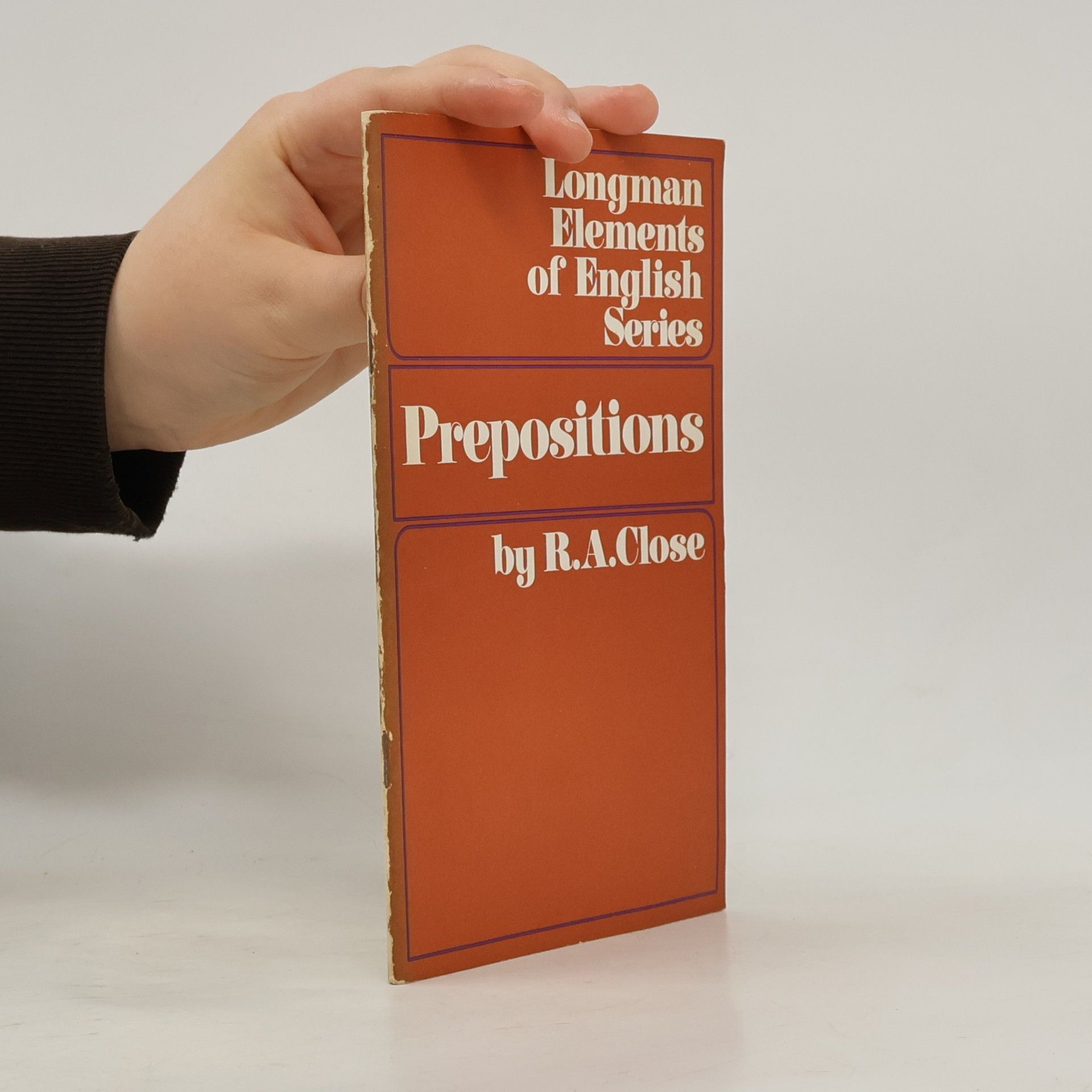 R. A. Close Prepositions