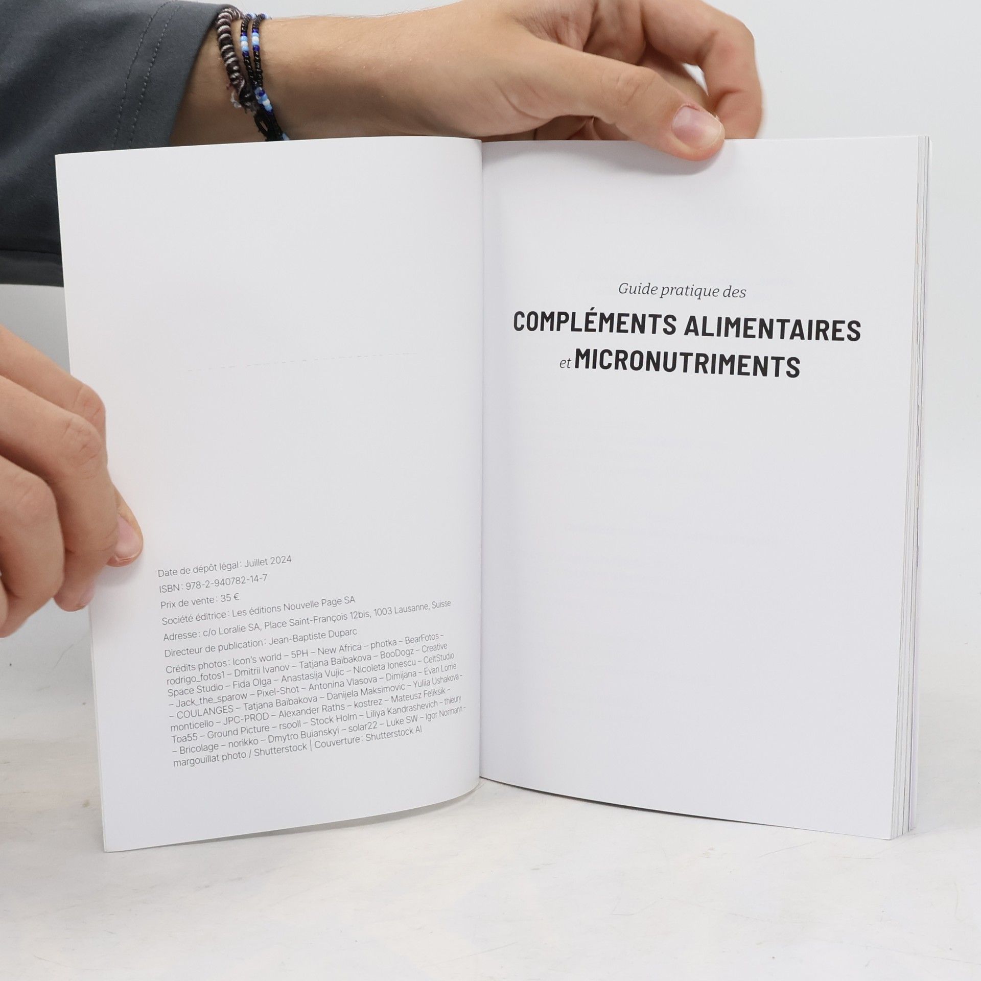Autorenkollektiv Guide pratique des compléments alimentaires et micronutriments