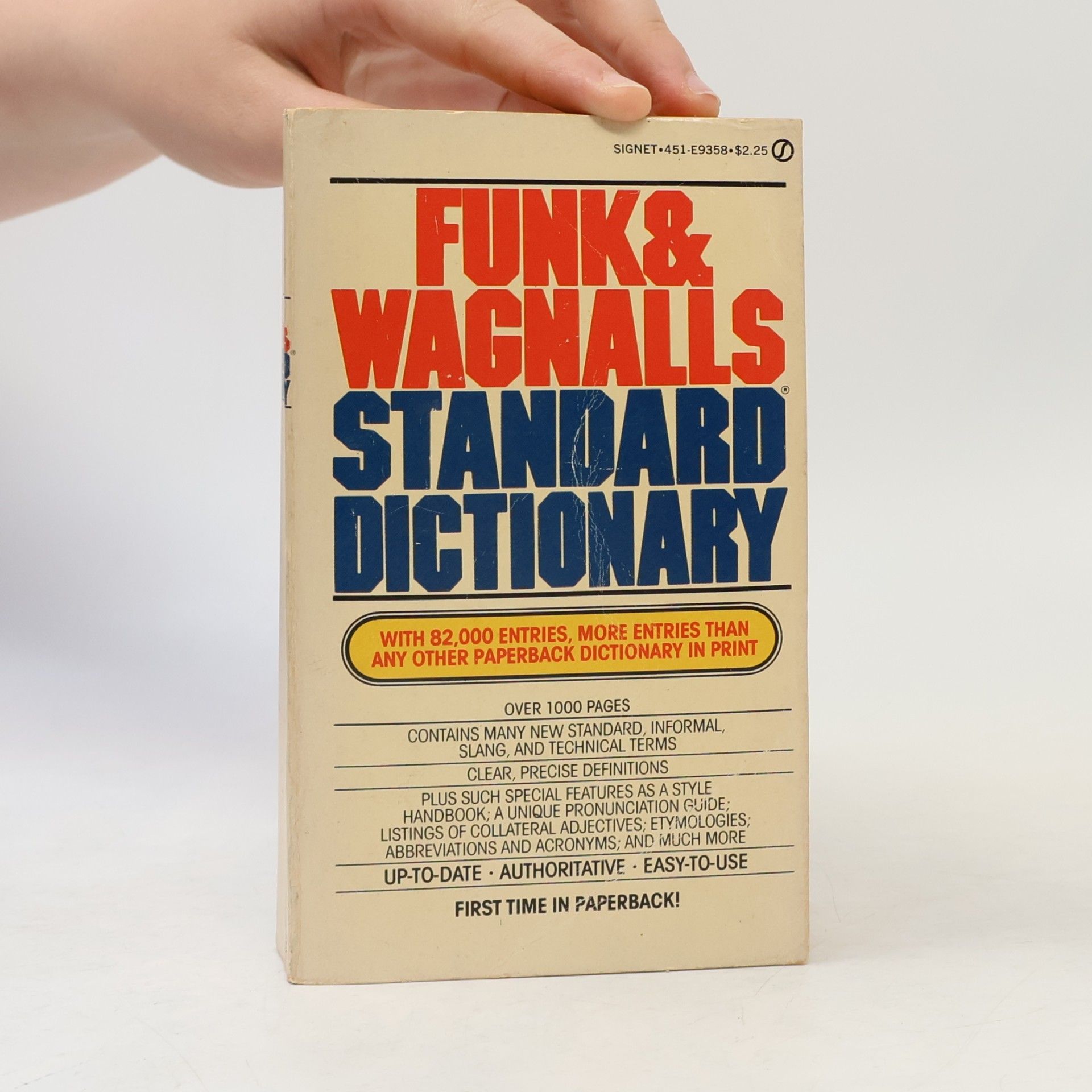 AA.VV. Funk & Wagnalls Standard Dictionary