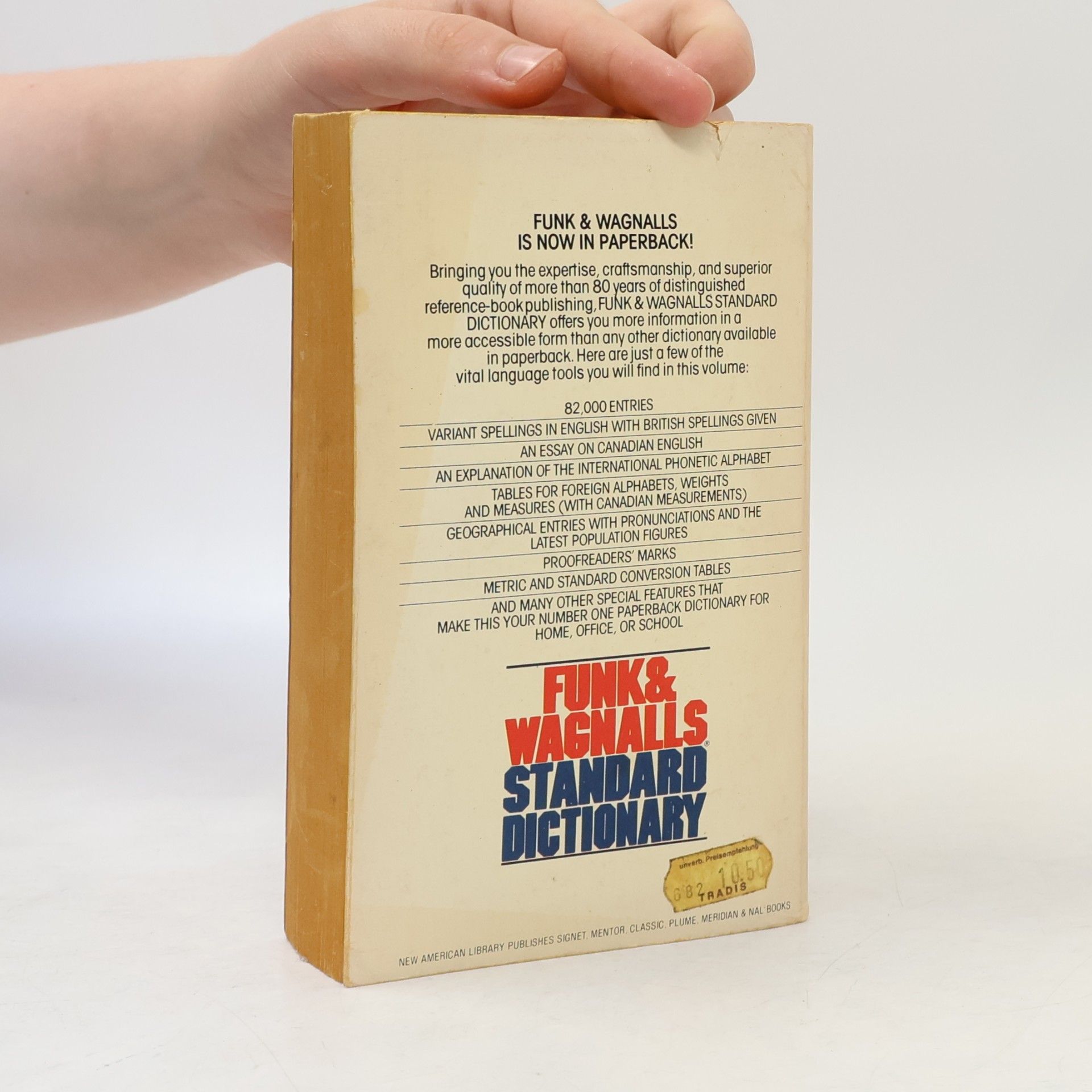 AA.VV. Funk & Wagnalls Standard Dictionary
