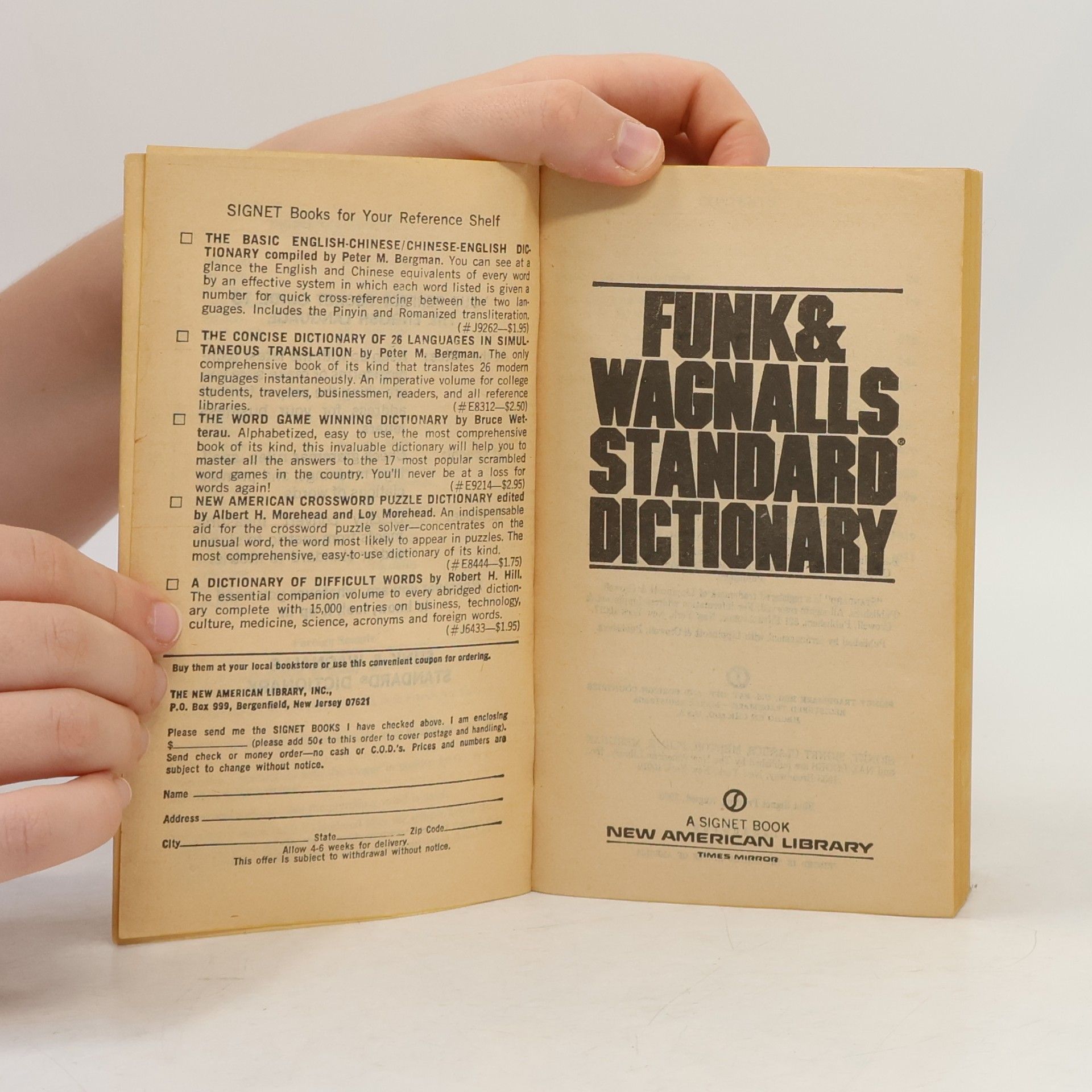 AA.VV. Funk & Wagnalls Standard Dictionary