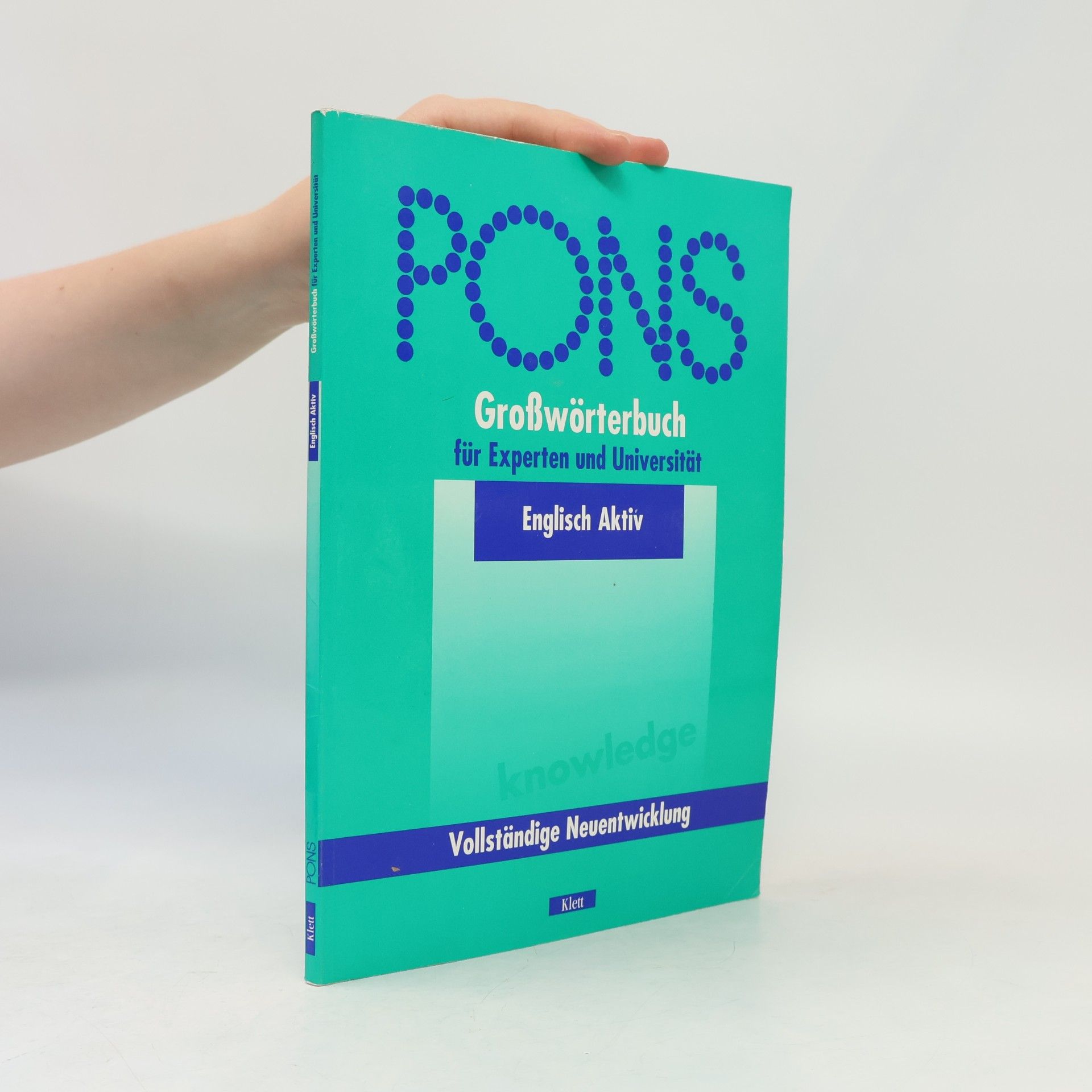 Autorenkollektiv PONS Großwörterbuch für Experten und Universität