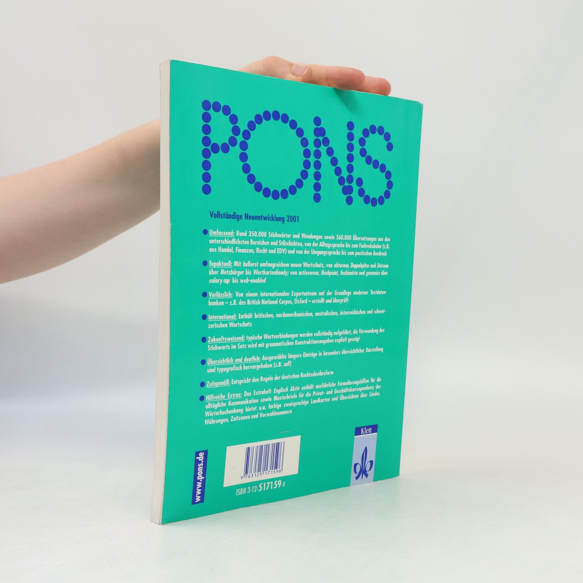 Collectif d'auteurs PONS Großwörterbuch für Experten und Universität