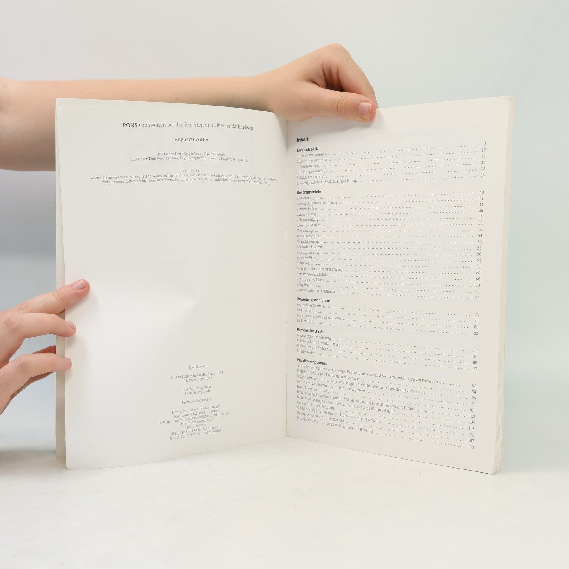 Collectif d'auteurs PONS Großwörterbuch für Experten und Universität