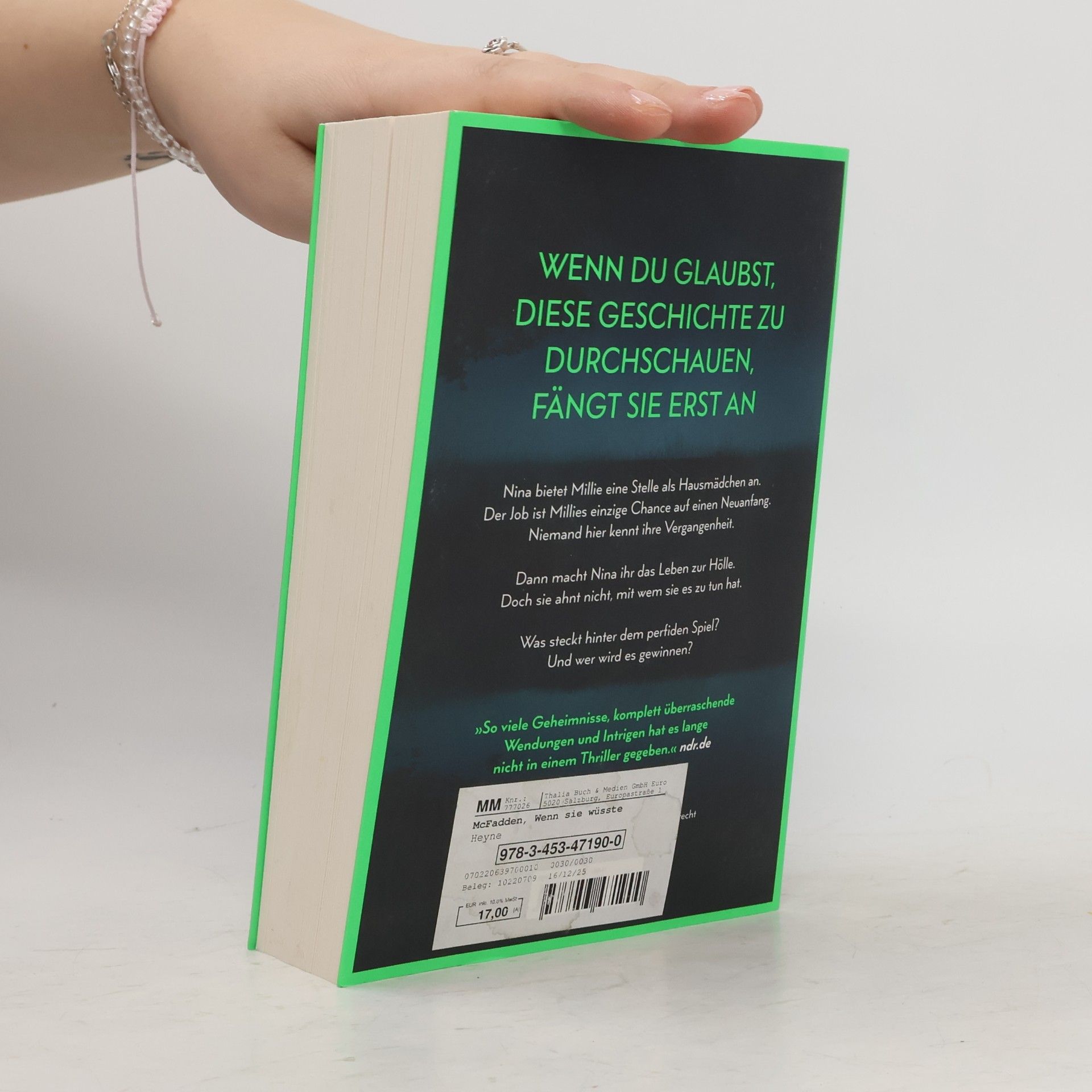 Freida McFadden Wenn sie wüsste