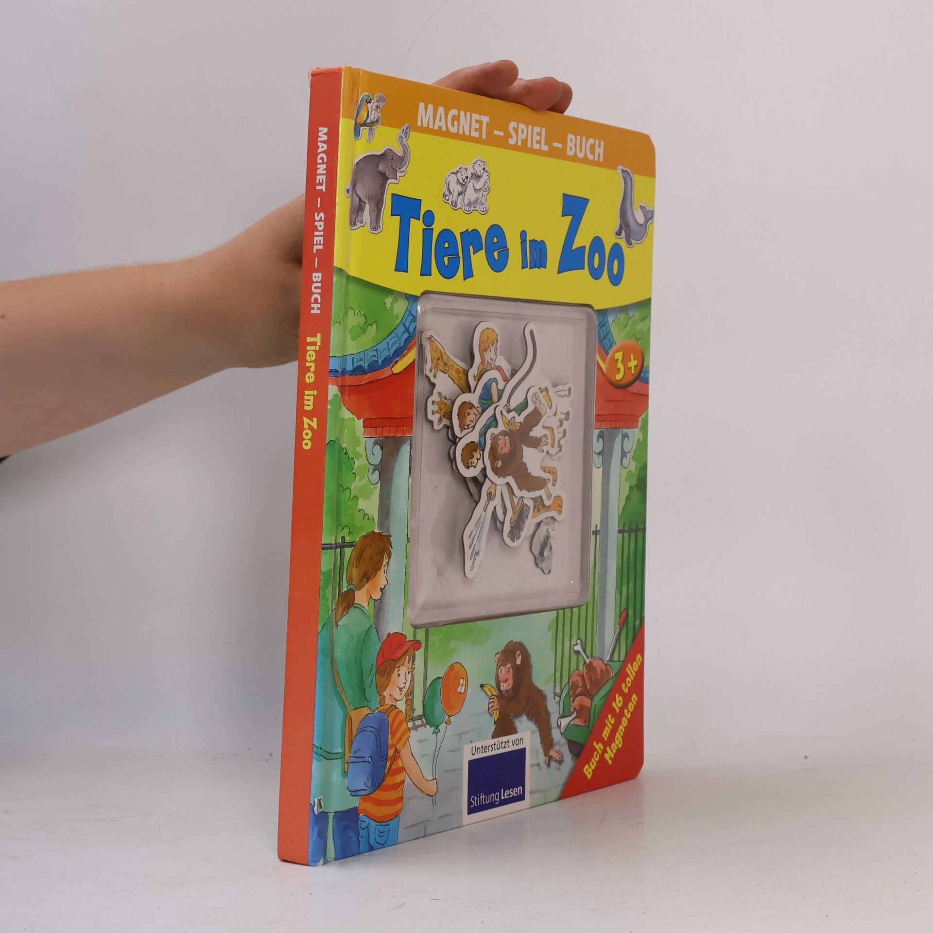 Autorenkollektiv Tiere im ZOO. Magnet-Spiel-Buch