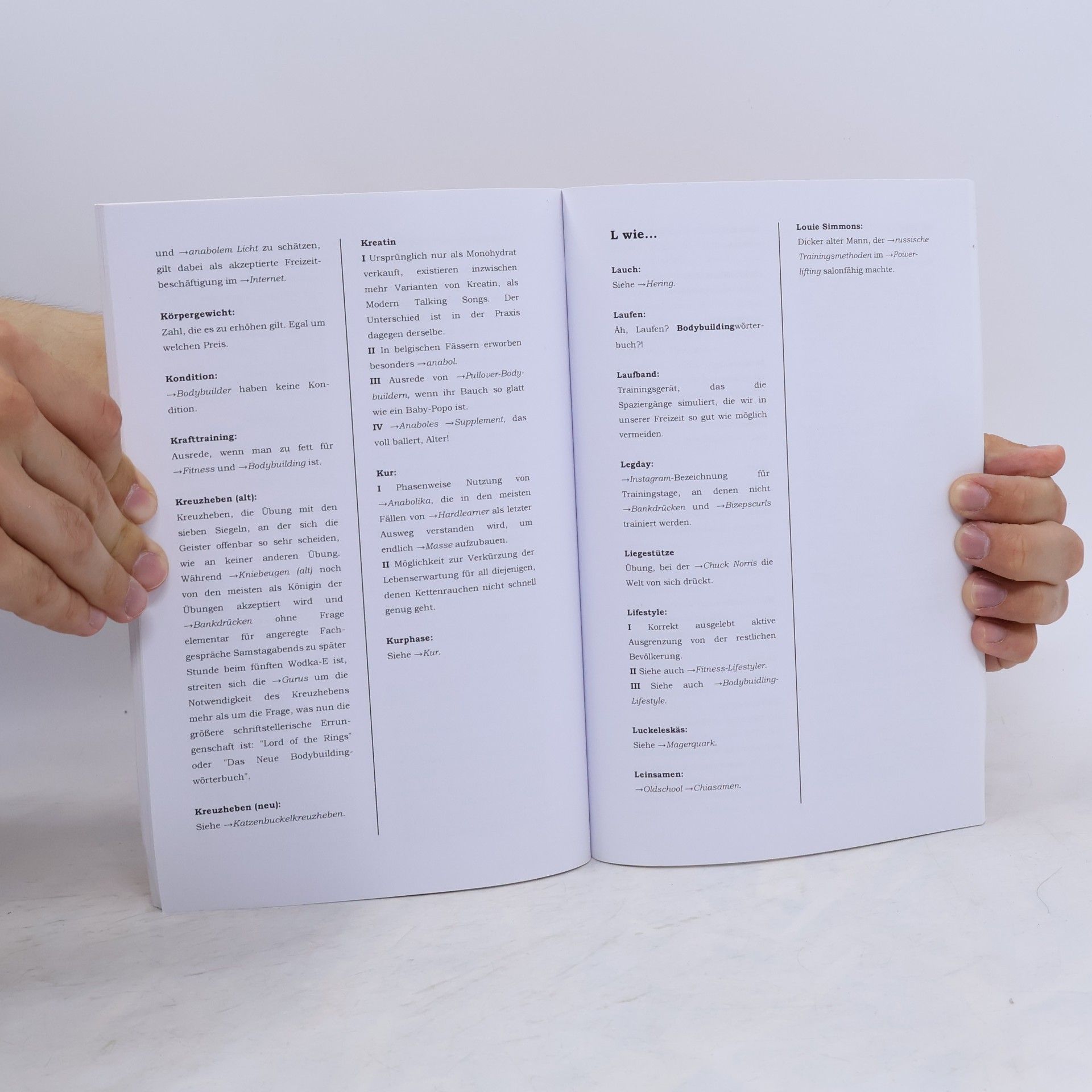 Frank-Holger Acker Das Neue Bodybuildingwörterbuch