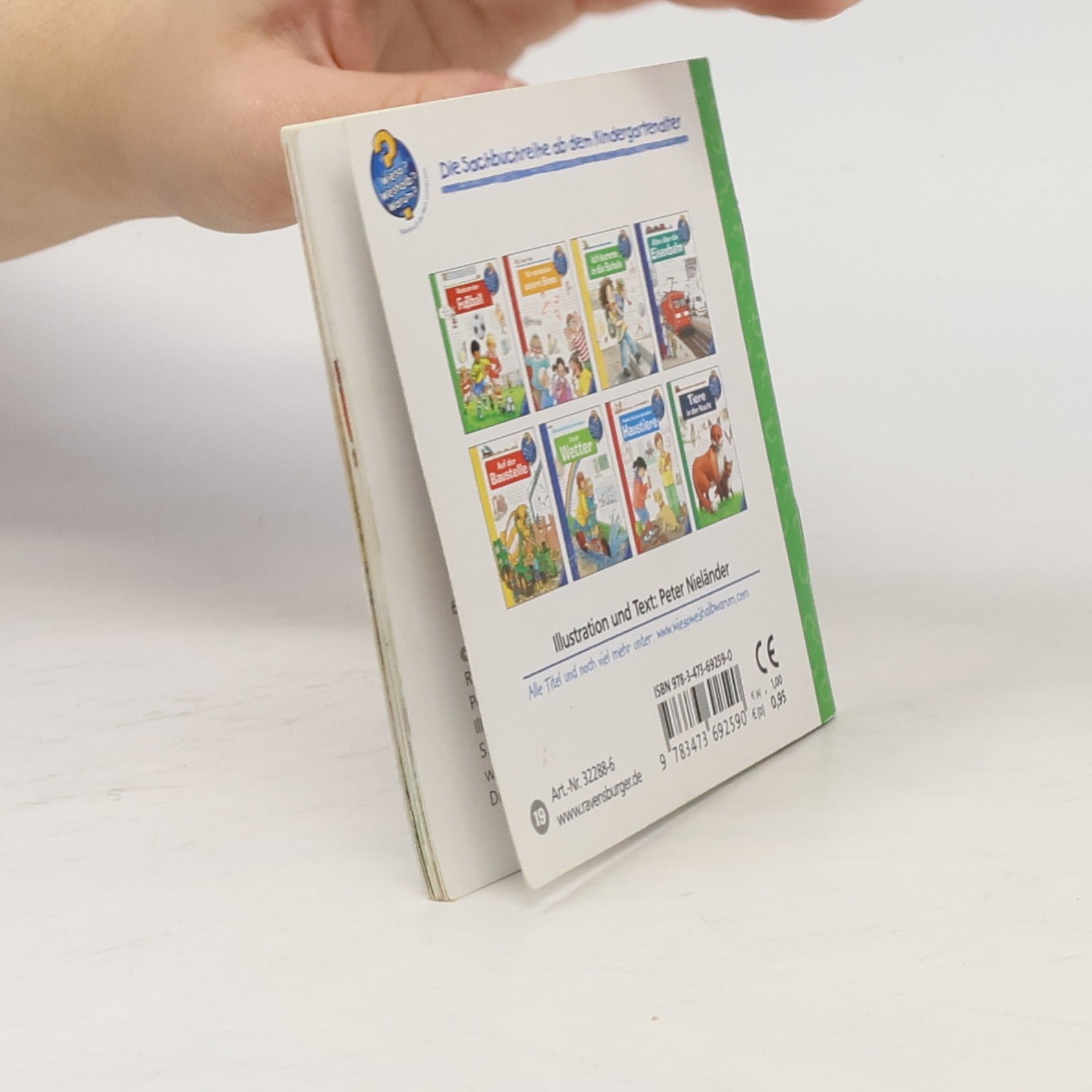Ravensburger Buchverlag Ravensburger Mini-Bilderspaß Wieso? Weshalb? Warum?, Verkaufskassette