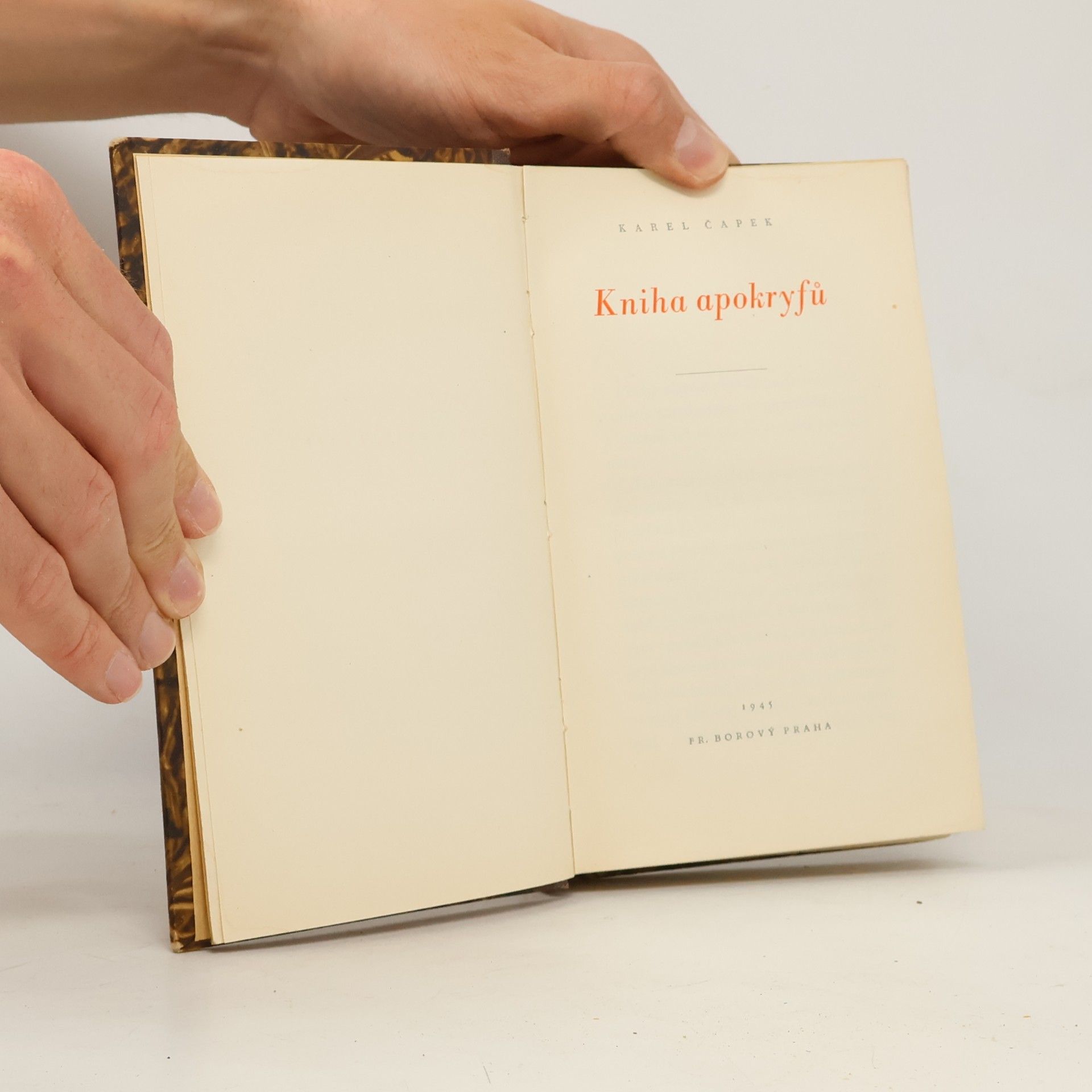 Karel Čapek Kniha apokryfů