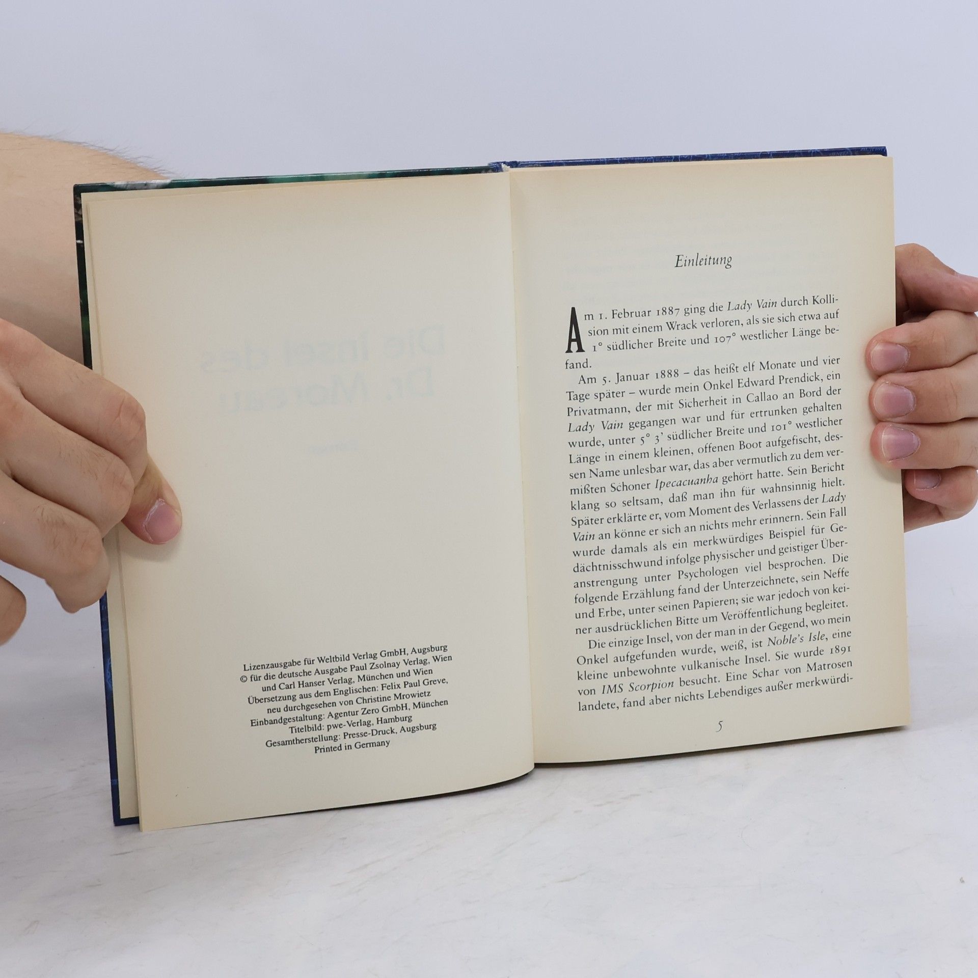 H. G. Wells Die Insel des Dr. Moreau