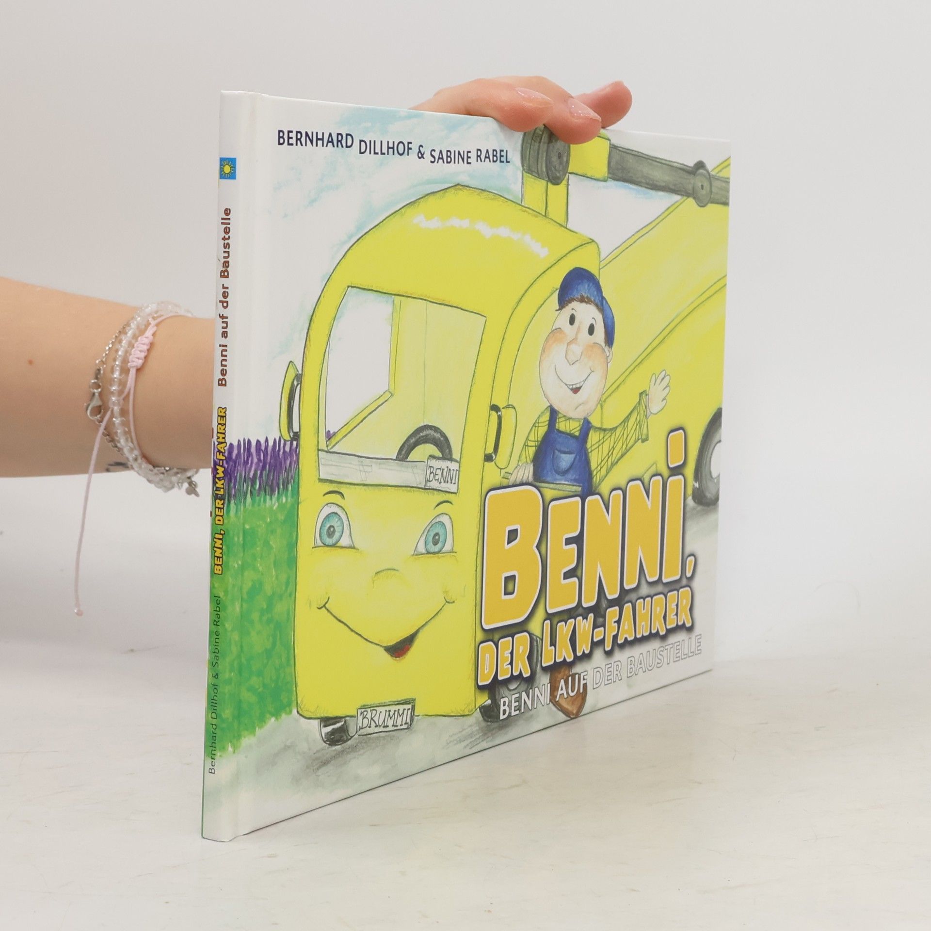 Bernhard Dillhof Benni, der Lkw-Fahrer. Benni auf der Baustelle