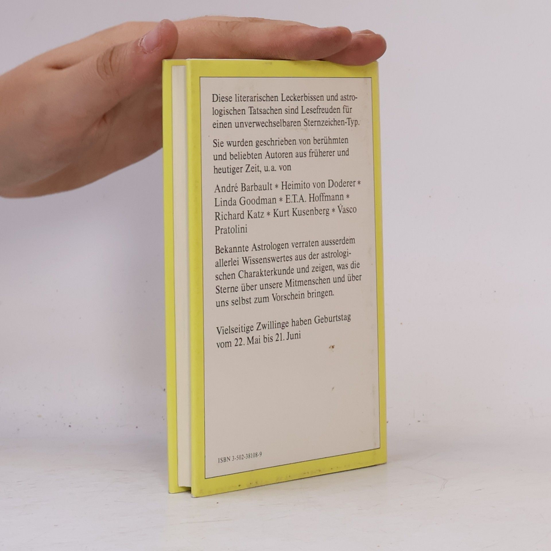 Katharina Steiner Kleine Bettlektüre für den vielseitigen Zwilling