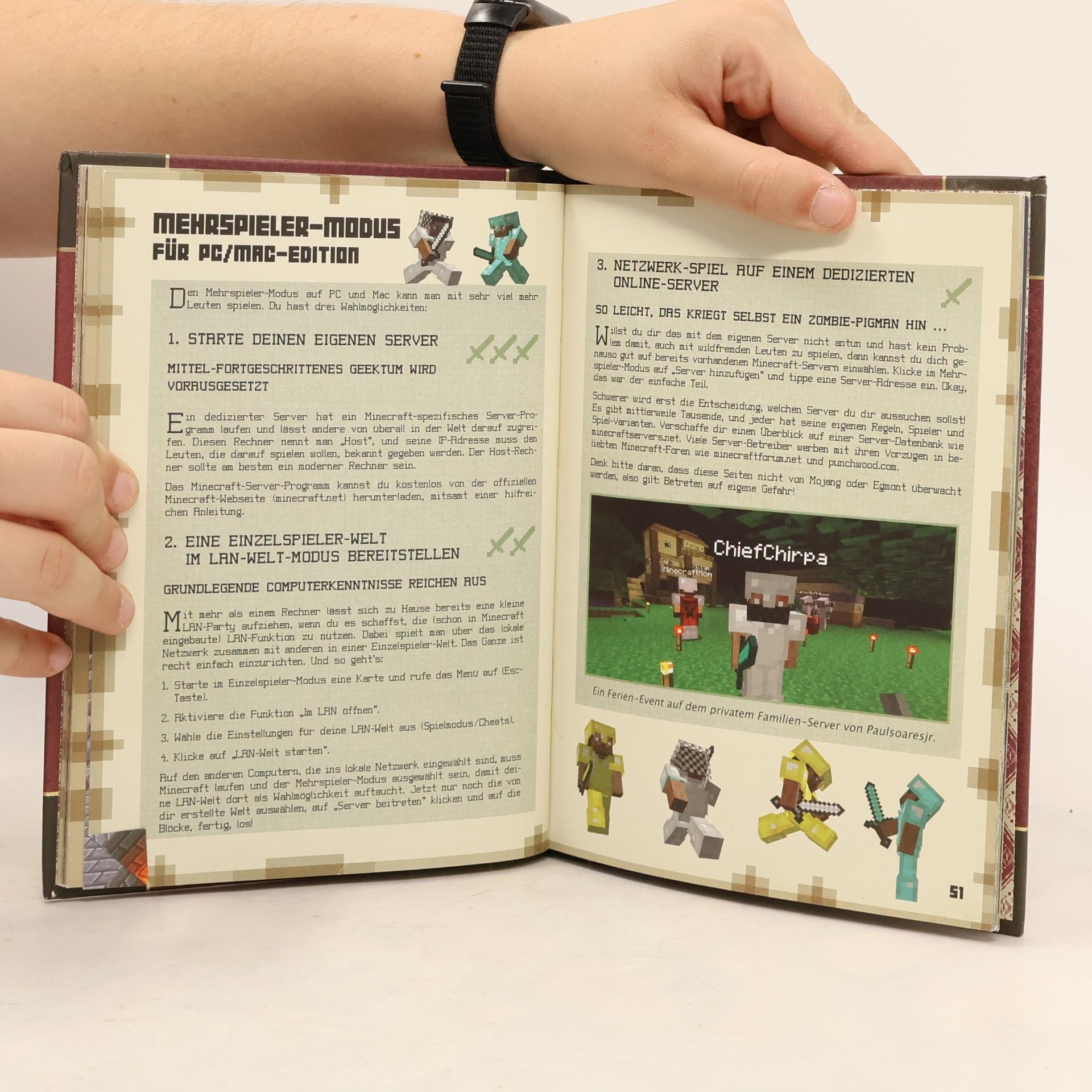 Various authors Minecraft. Das Kämpfer-Handbuch