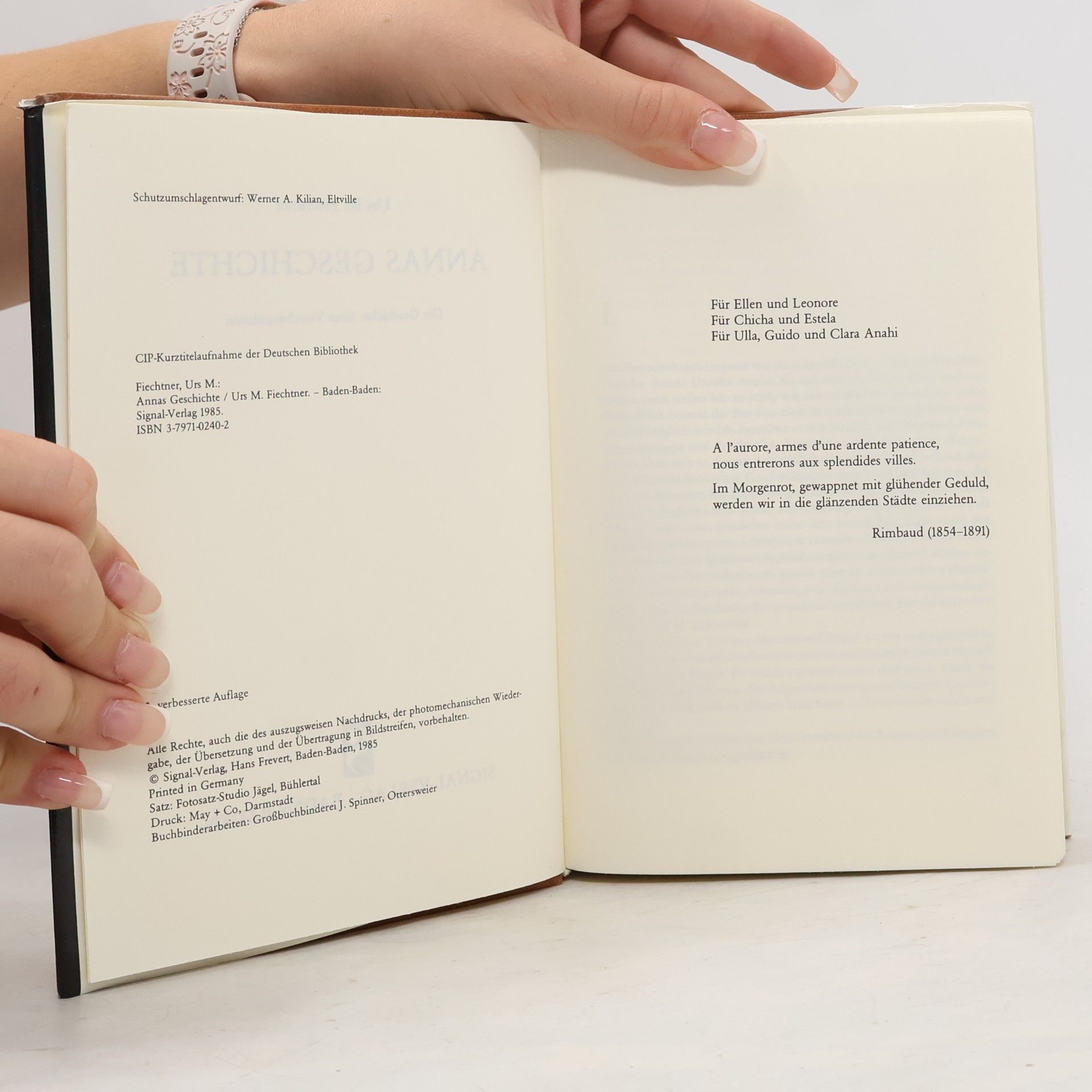 Urs M. Fiechtner Annas Geschichte