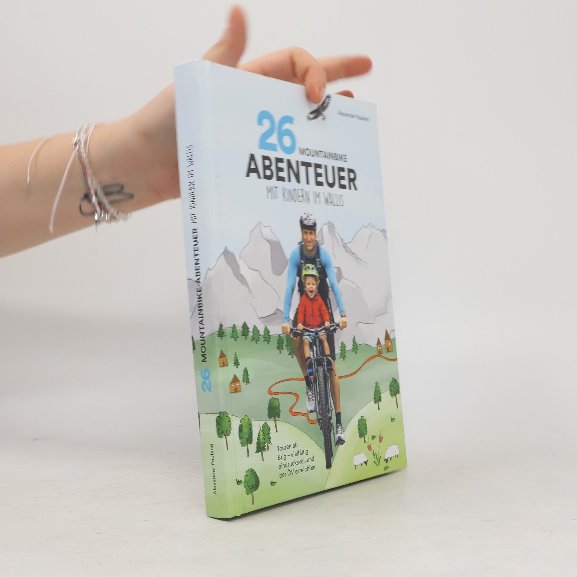 Alexander Fauland 26 Mountainbike Abenteuer mit Kindern im Wallis