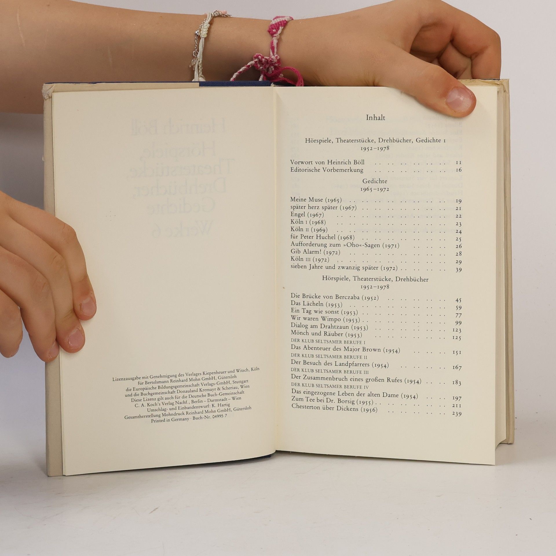 Heinrich Böll Werke 6. Hörspiele, Theaterstücke, Drehbücher, Gedichte