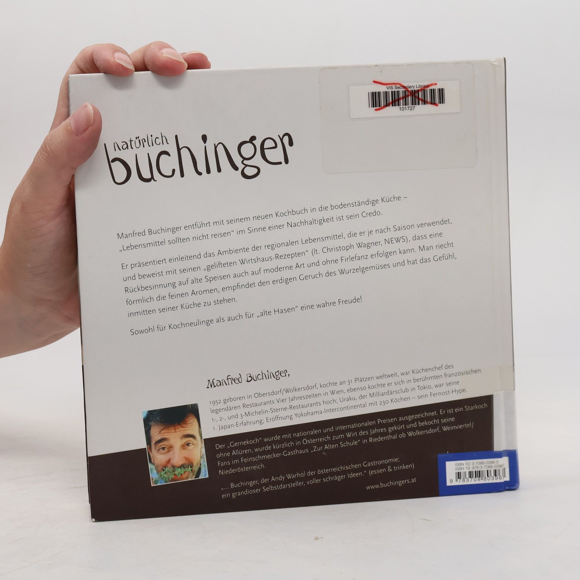 Manfred Buchinger Natürlich Buchinger