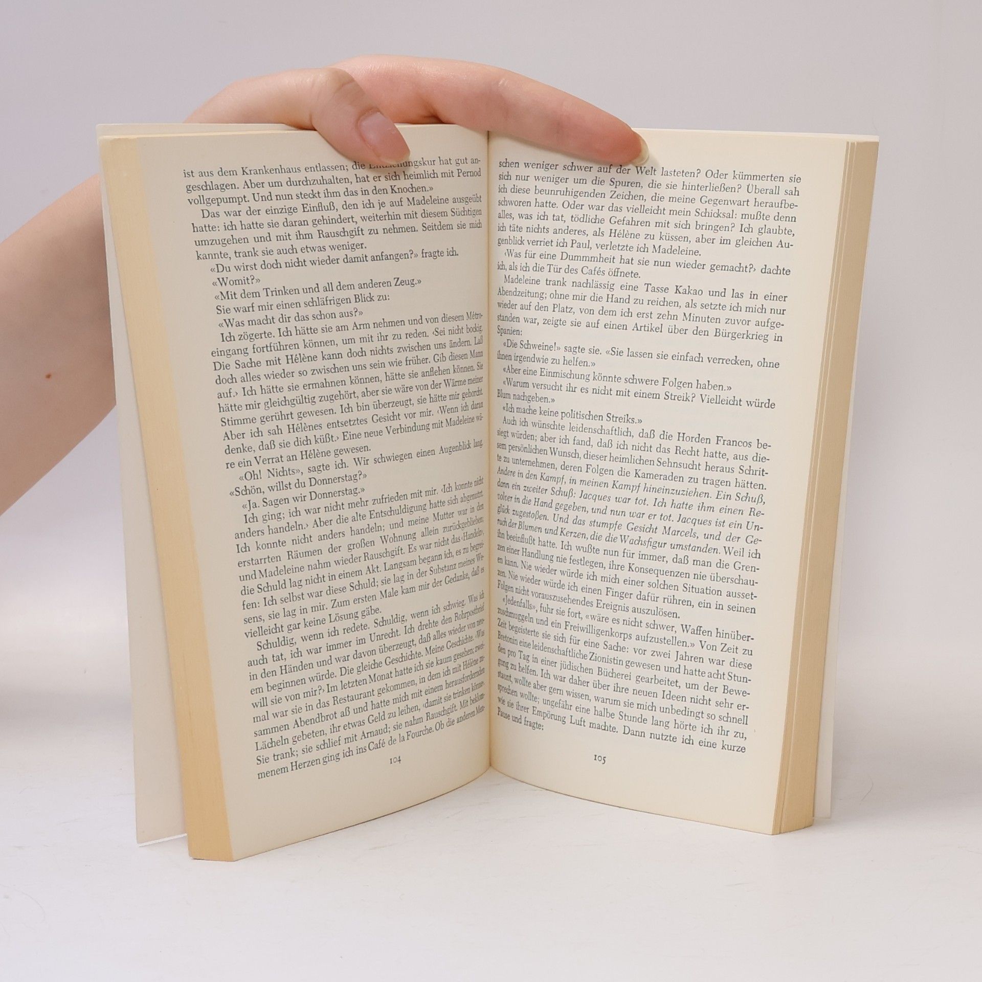 Simone de Beauvoir Das Blut der anderen