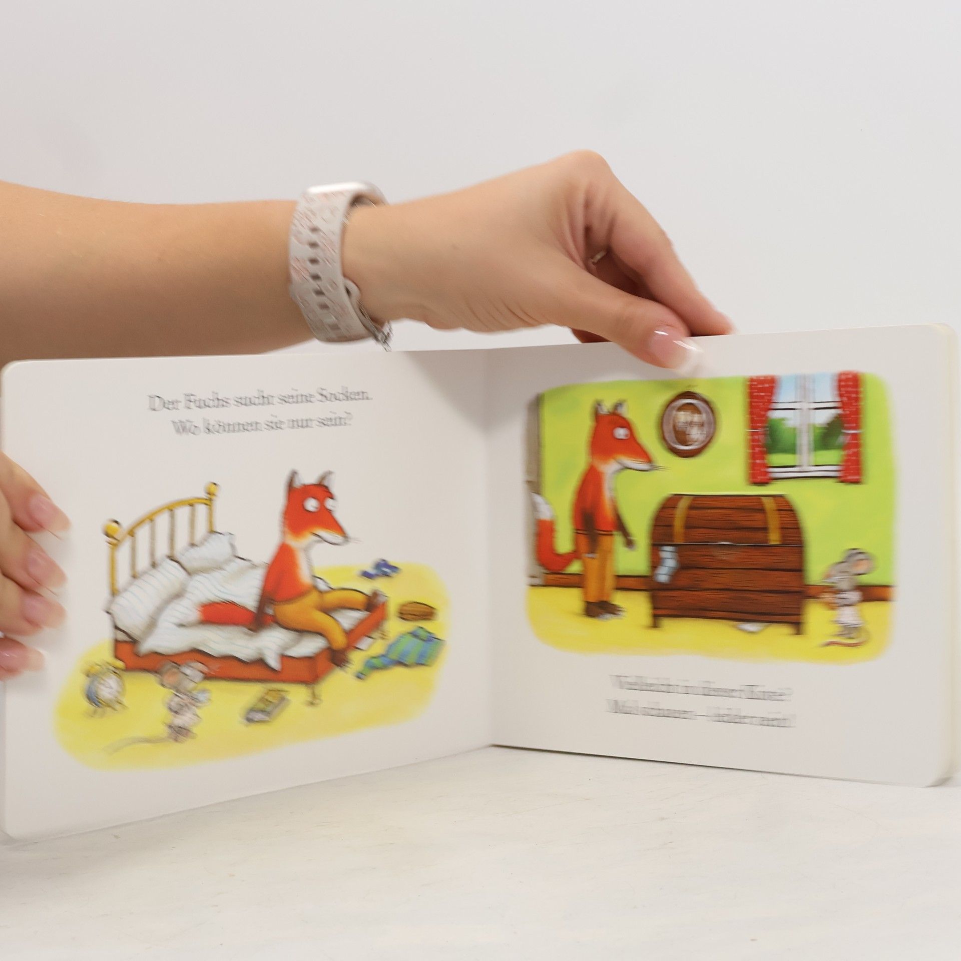 Axel Scheffler Der Fuchs sucht seine Socken