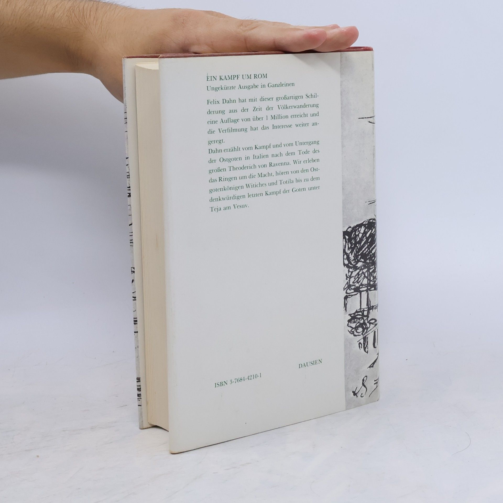 Felix Dahn Ein Kampf um Rom