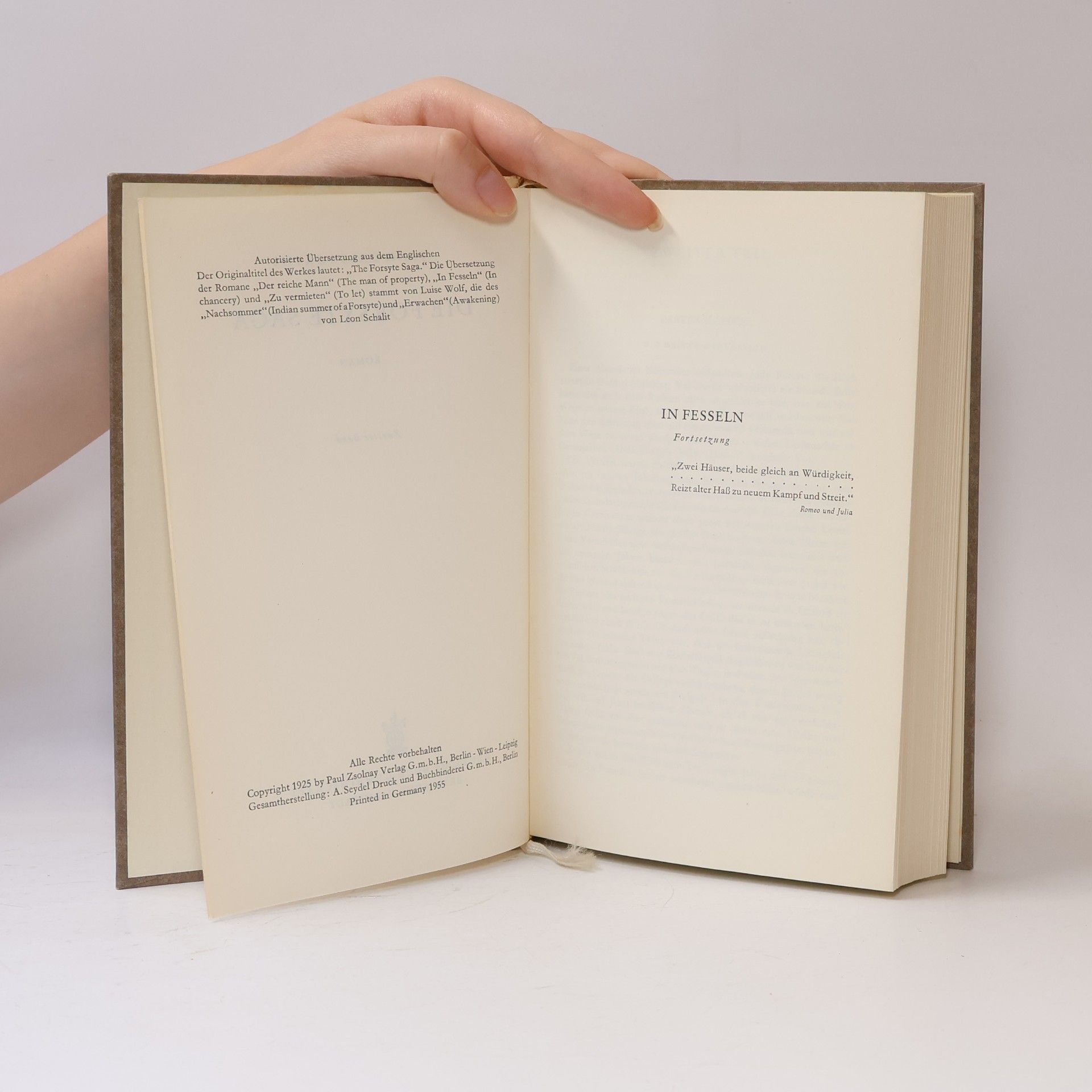 John Galsworthy Die forsyte Saga