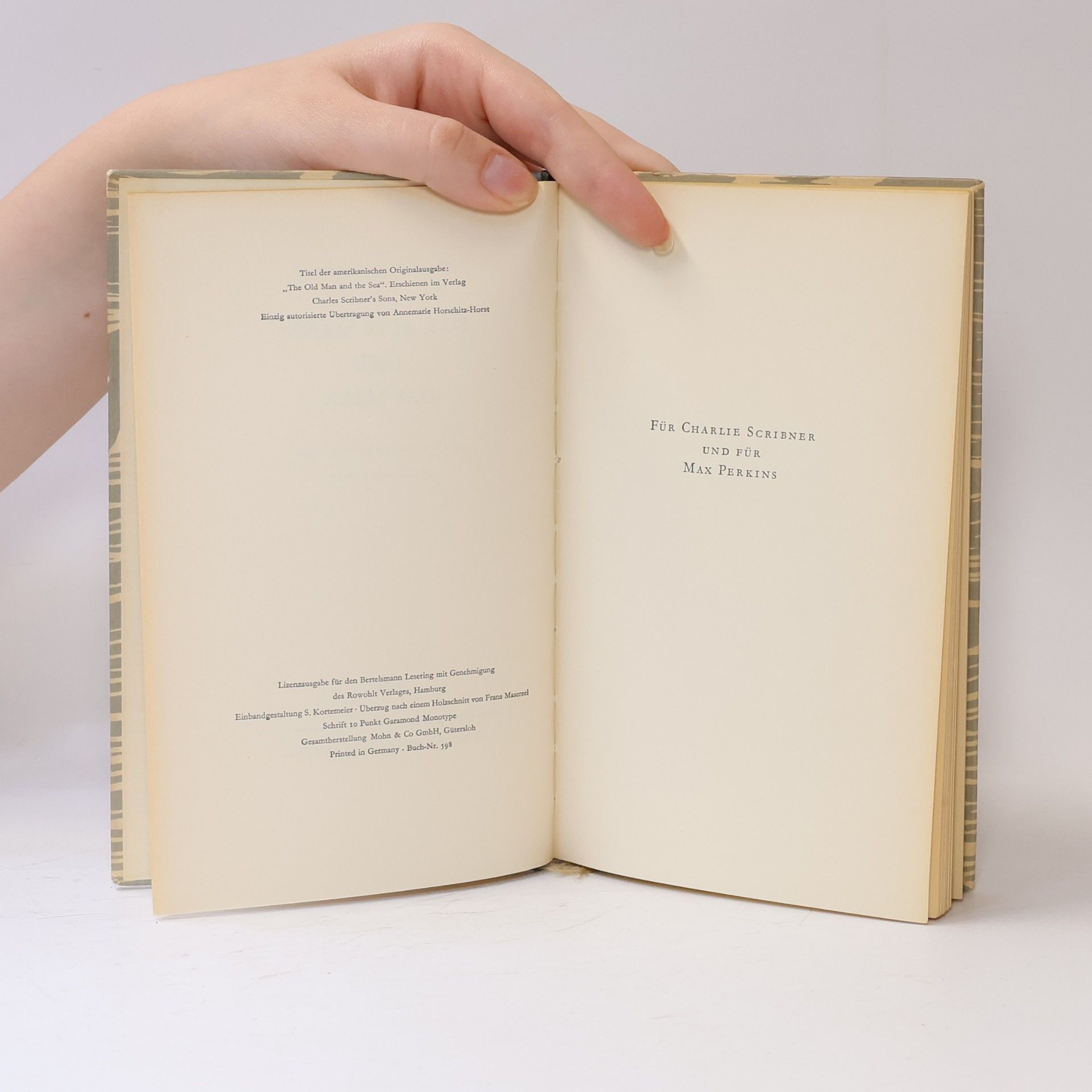 Ernest Hemingway Der alte Mann und das Meer